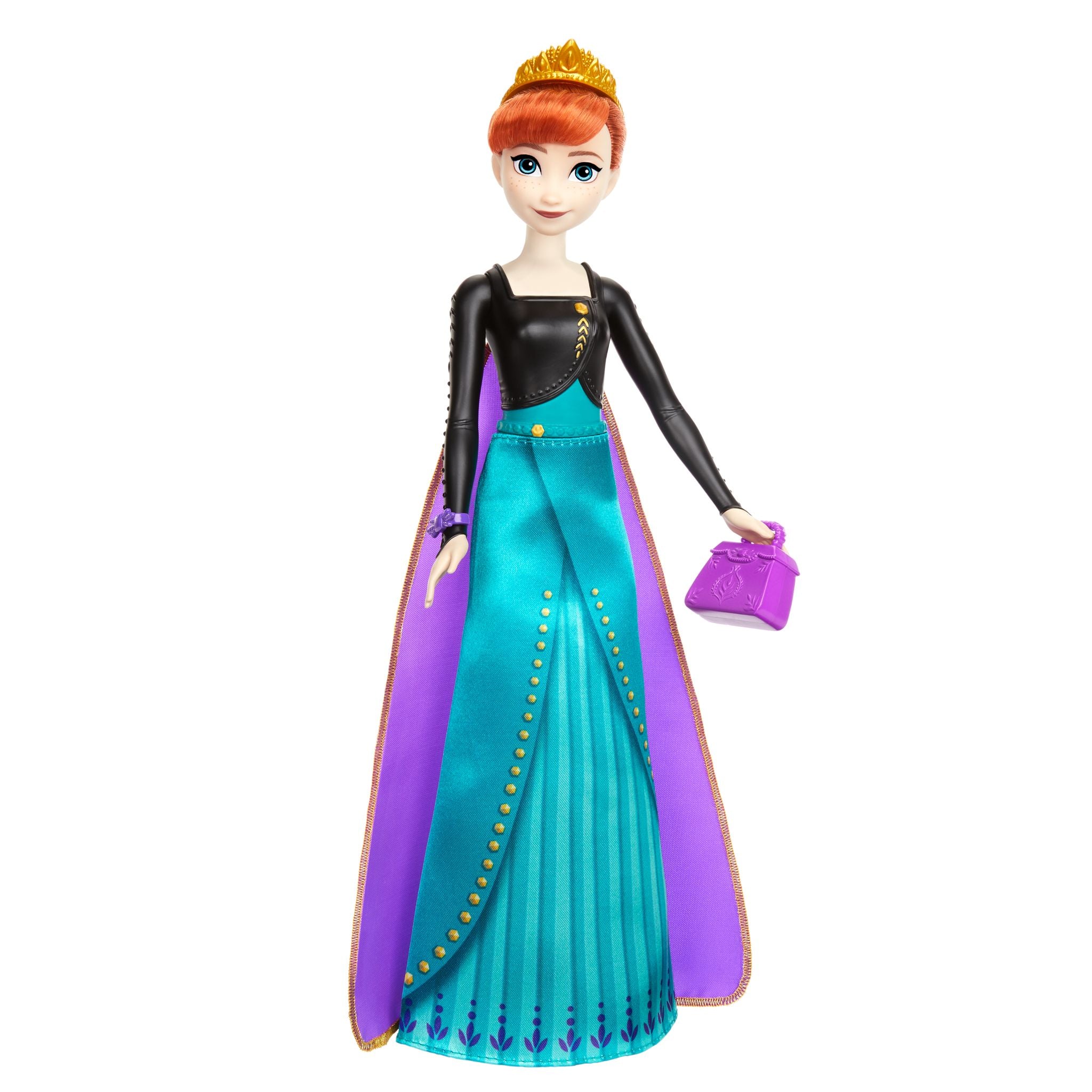 Hot Deal! Disney Frozen Unboxing Set with Spin & Reveal Anna Fashion Doll