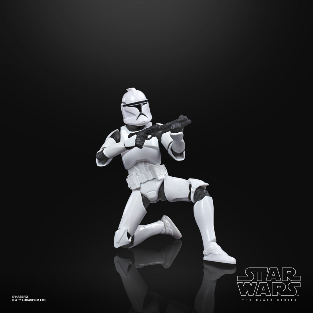 Star Wars The Black Series 6-Inch Phase 1 Clone Trooper Action Figure