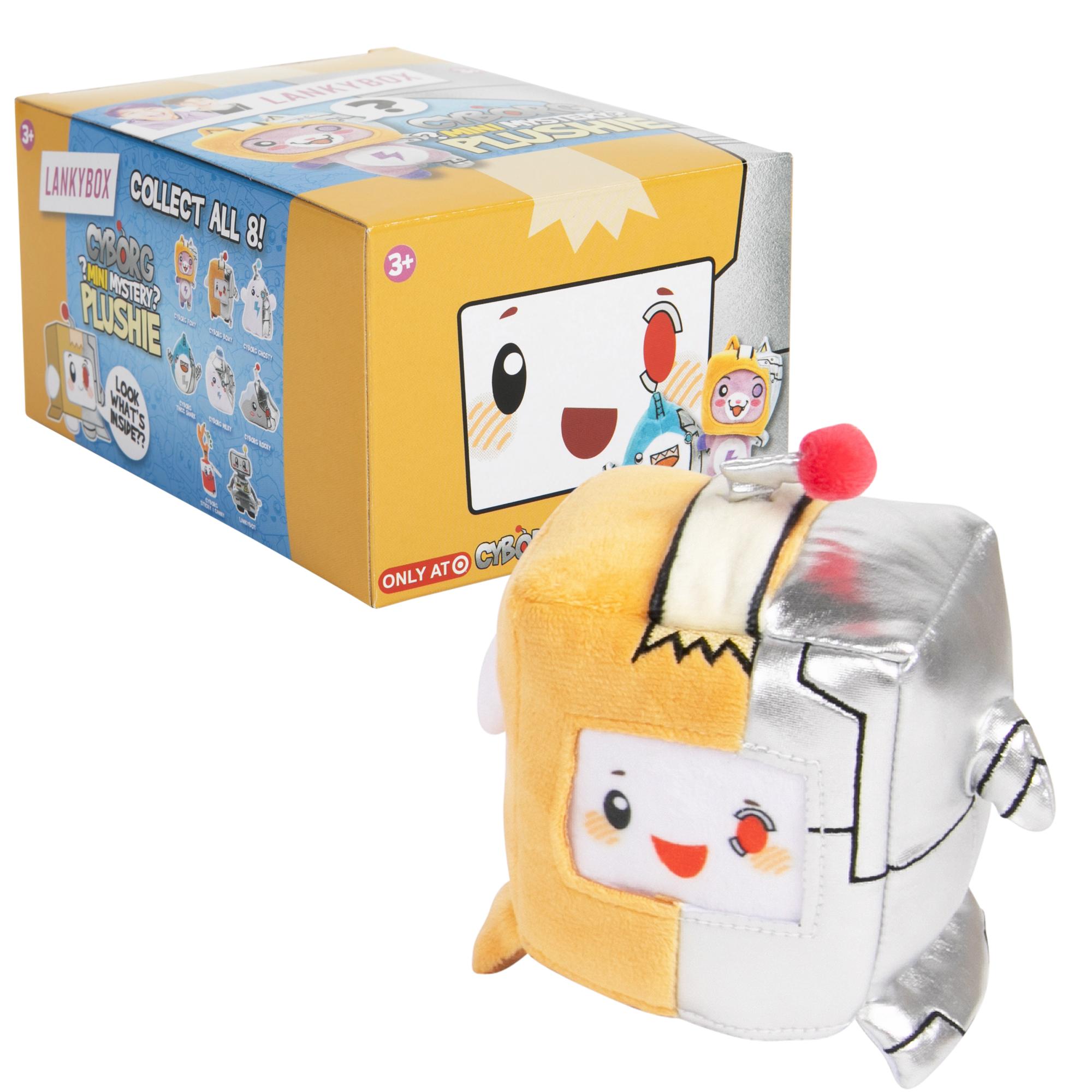 Hot! Lankybox 6-Inch Cyborg S3 Mystery Plush