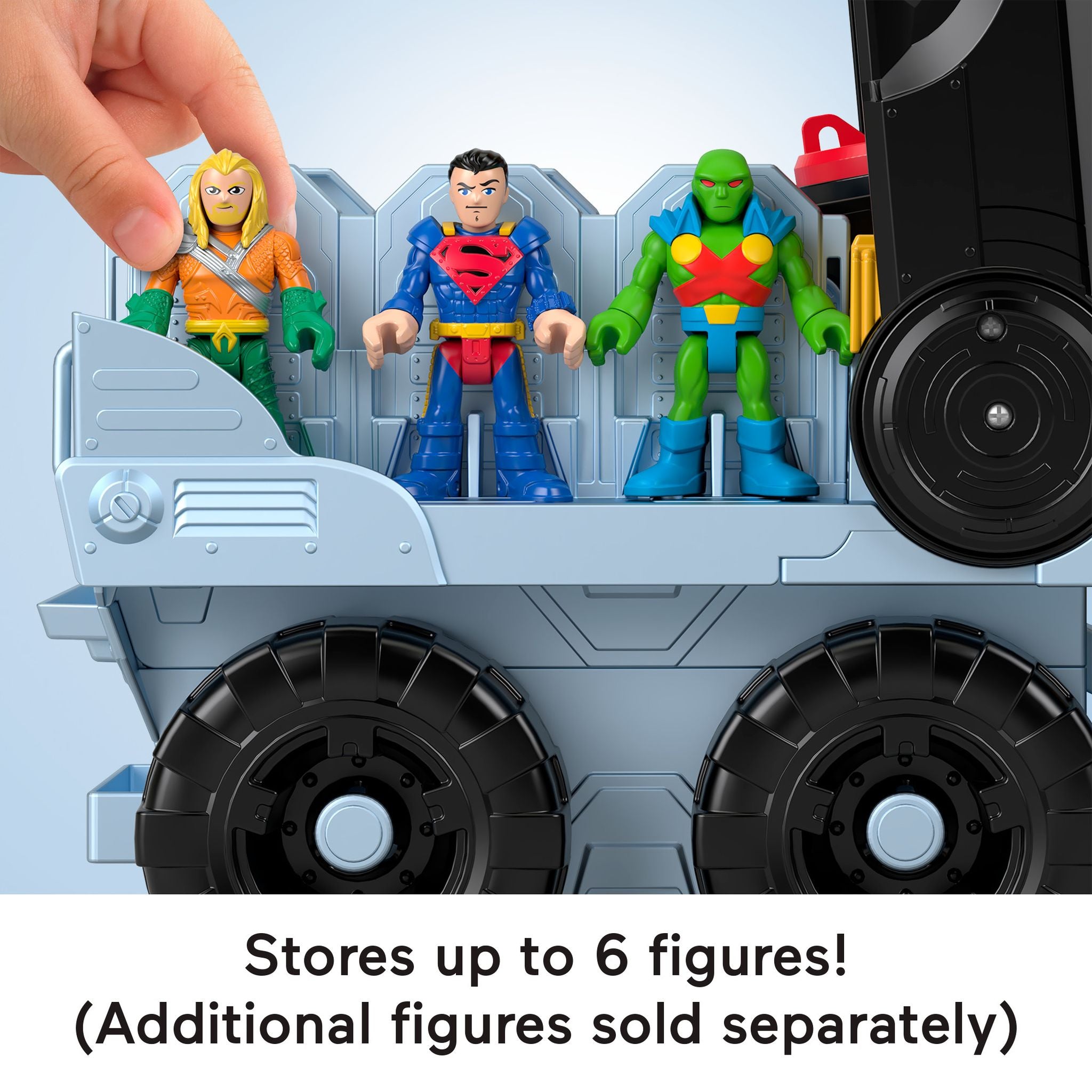 Fisher-Price Imaginext DC Super Friends Extra-Large Transforming Bat-Tank for Preschoolers