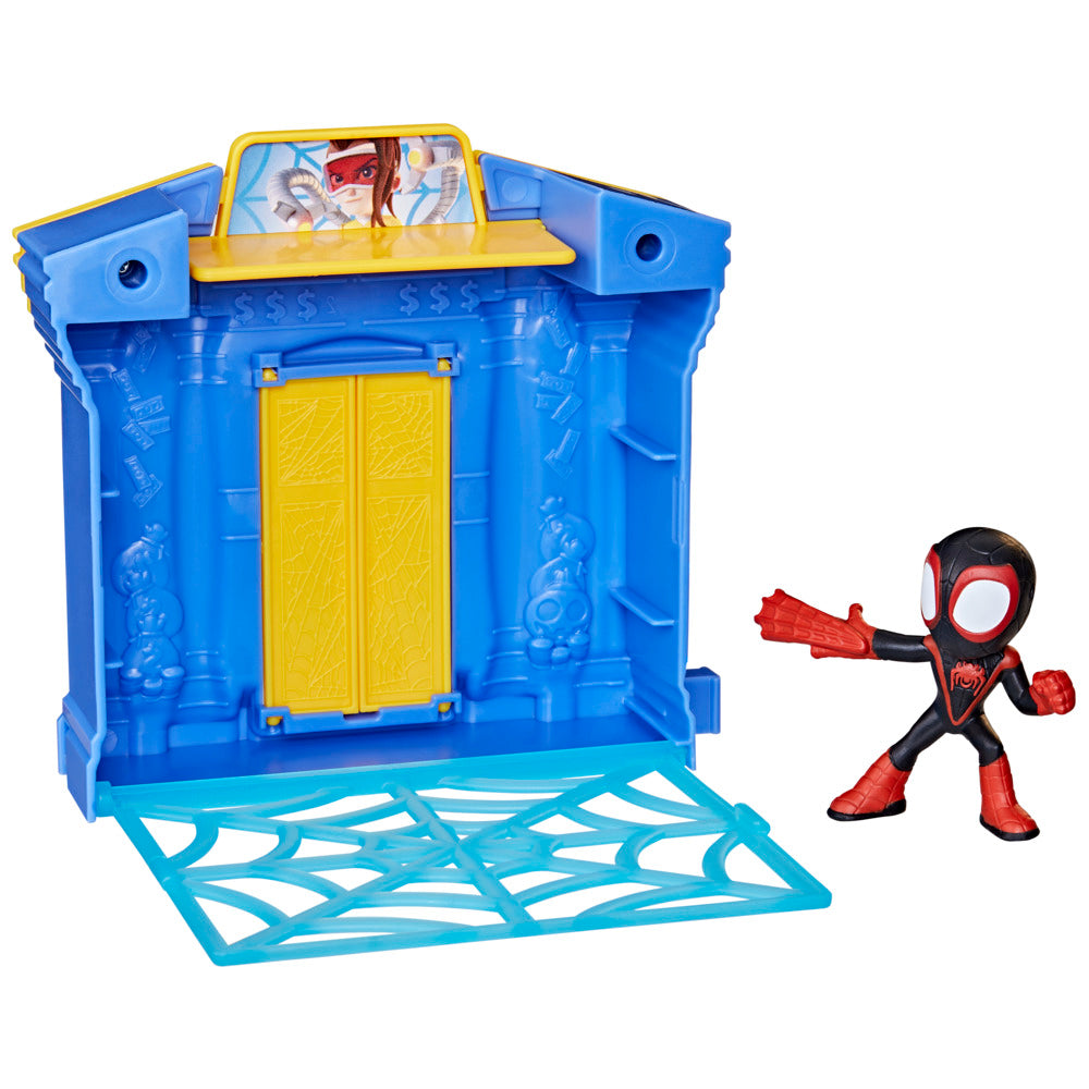 Marvel Spidey & Friends City Blocks - City Bank Set | Great Gift!