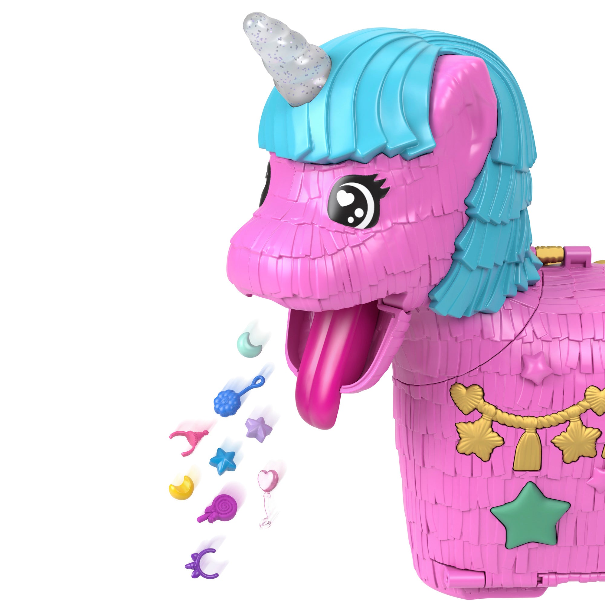 Limited-Time Offer! Polly Pocket 35th Anniversary Unicorn Party Compact Playset