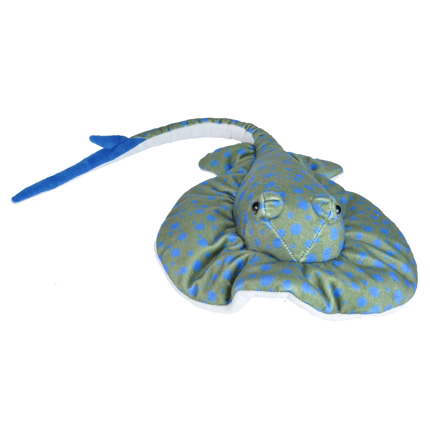 Get This 15-Inch Wild Republic Cuddlekins Huggable Blue Spotted Ray Plush Toy