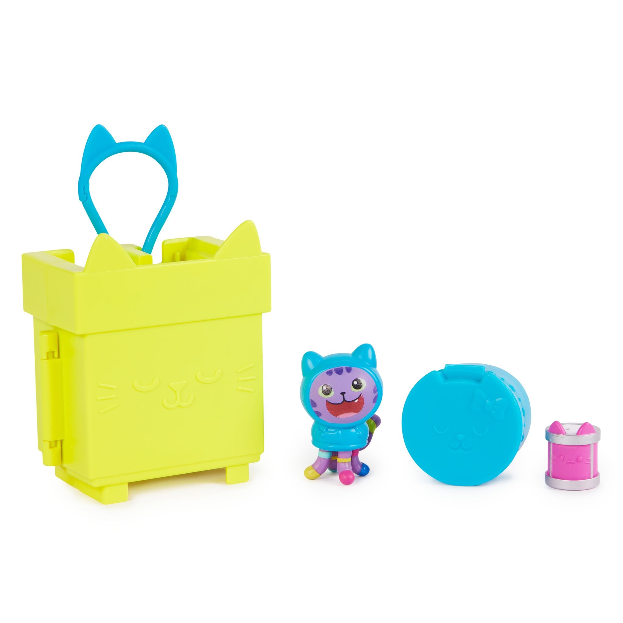 Gabby's Dollhouse Dj Catnip Clip - On Mini Playset for Adventure - Loving Kids