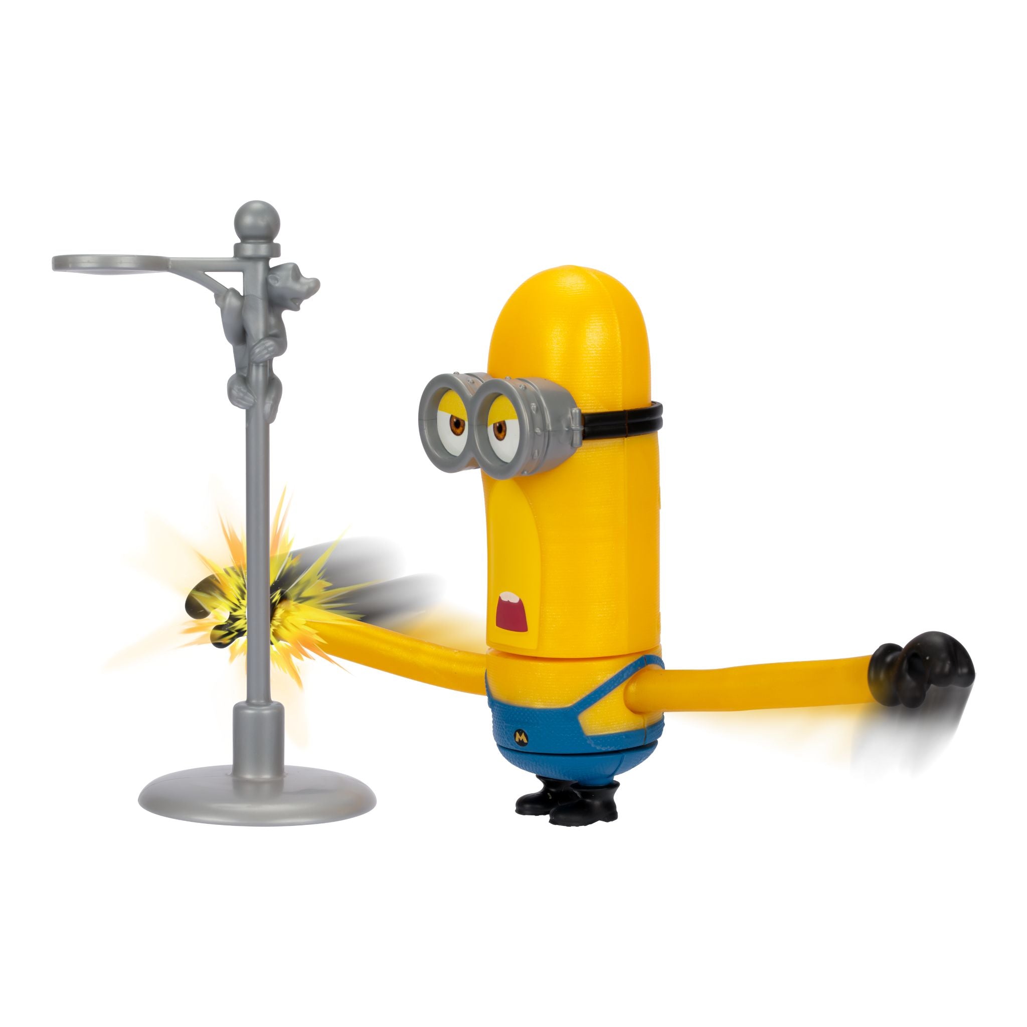 Despicable Me 4 - 4 Inch Wild Spinning Mega Minion Figure - Tim