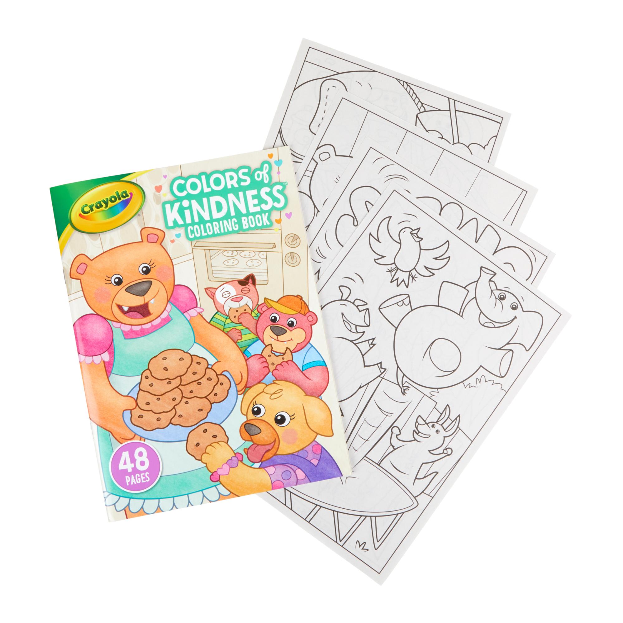 Crayola 48-Page Coloring Book: Colors of Kindness - Ideal Gift for All Ages