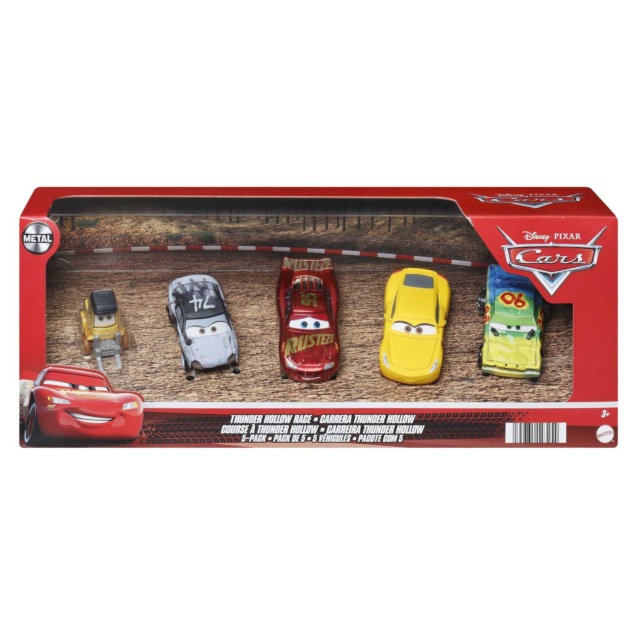 Disney Pixar Cars 5-Pack Inspired by Thunder Hollow Race