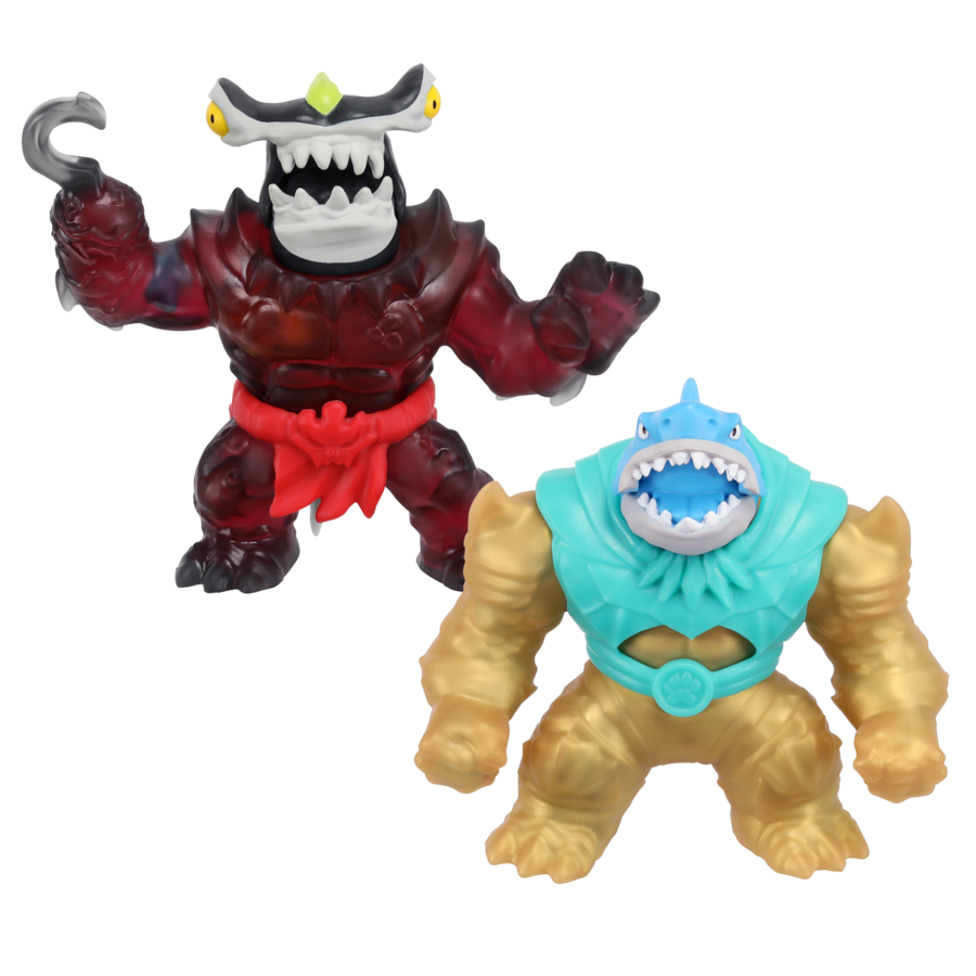 Hot! Heroes Of Goo Jit Zu Deep Goo Sea S9 Vs Pack - Tidal Smash Thrash vs Hammerhook