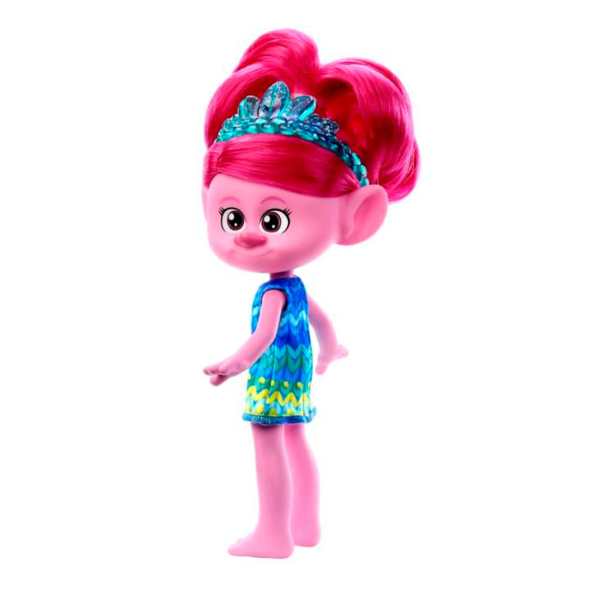 DreamWorks Trolls 3 Band Together Trendsetting Fashion Doll - Vibrant Queen Poppy