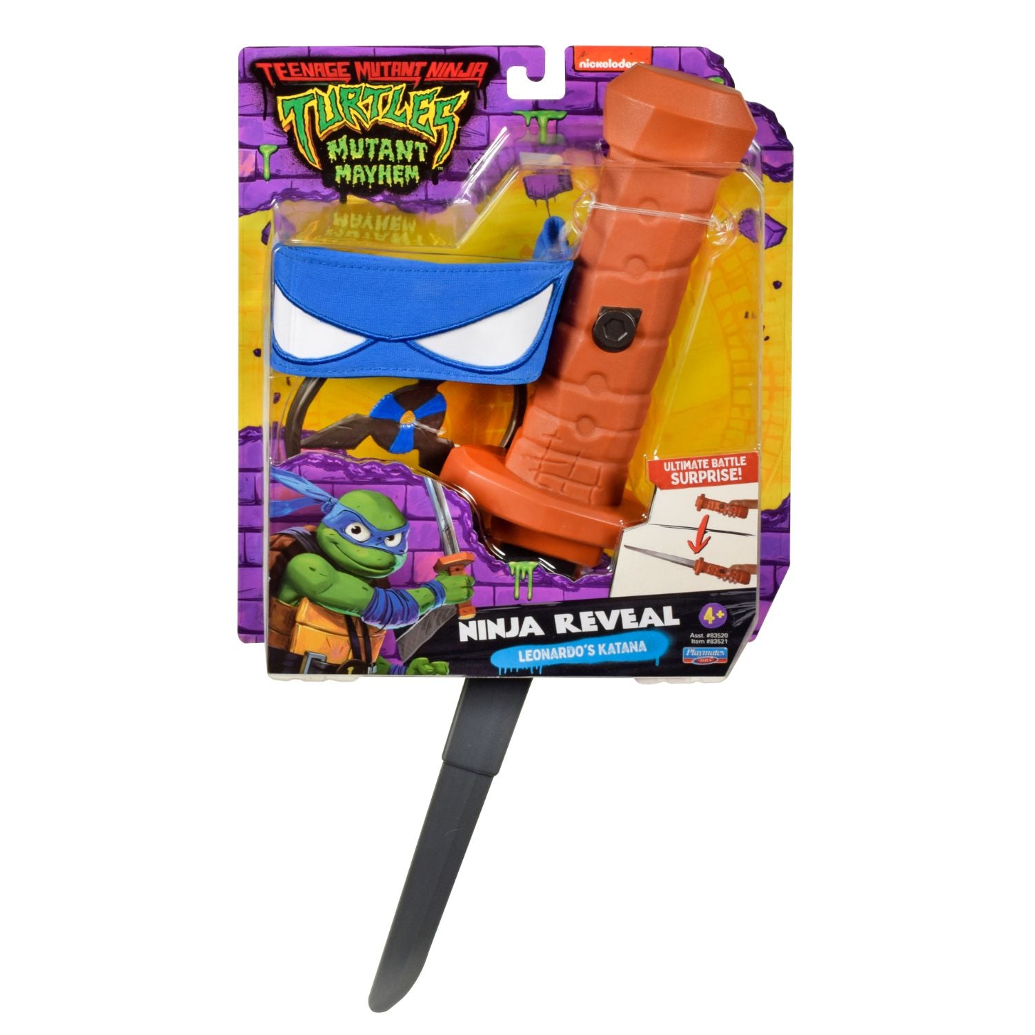 Hot Deal! Teenage Mutant Ninja Turtles: Mutant Mayhem - Leo's Transforming Katana Sword Set