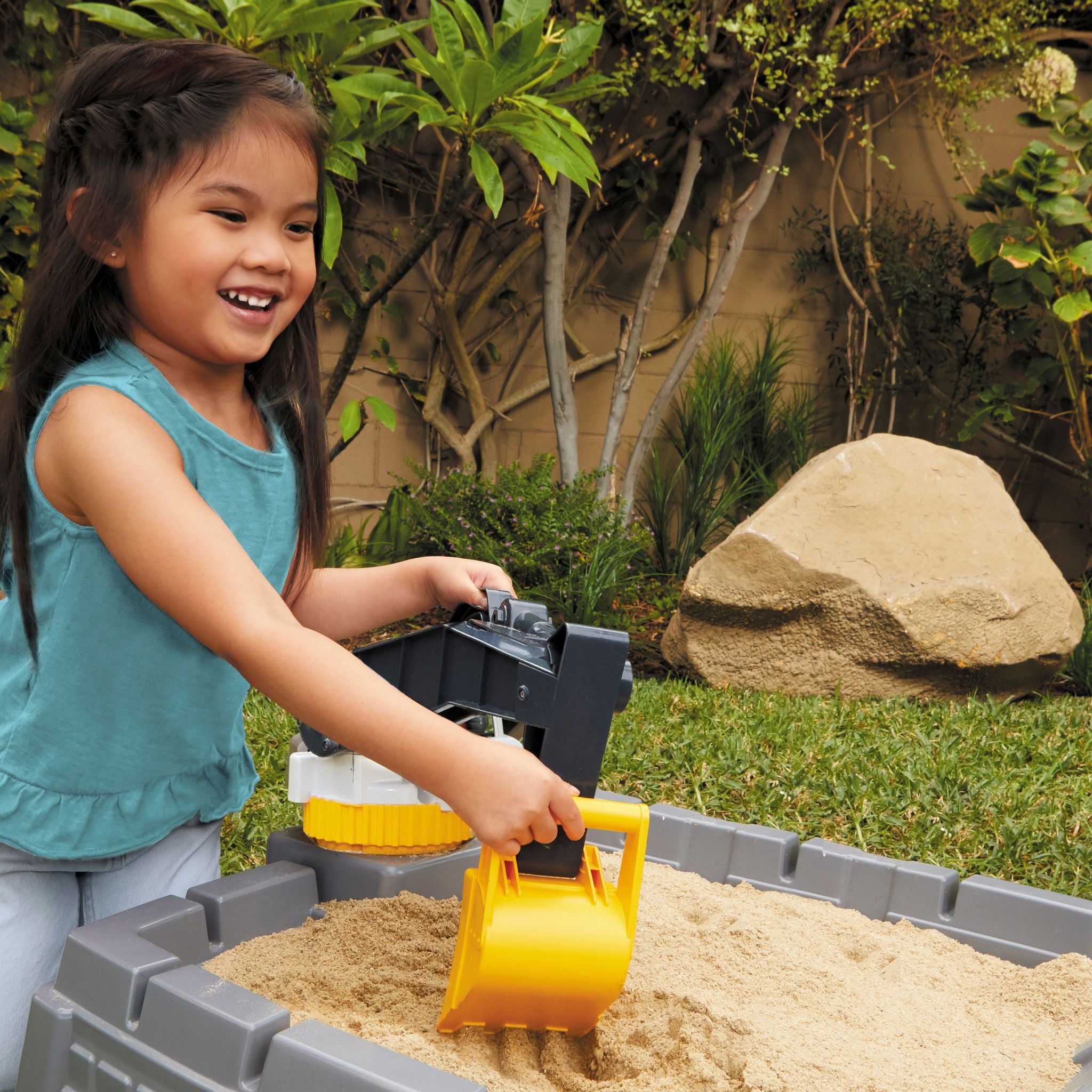 Hot Deal! Little Tikes Outdoor Dirt Diggers Excavator Sandbox for Young Explorers