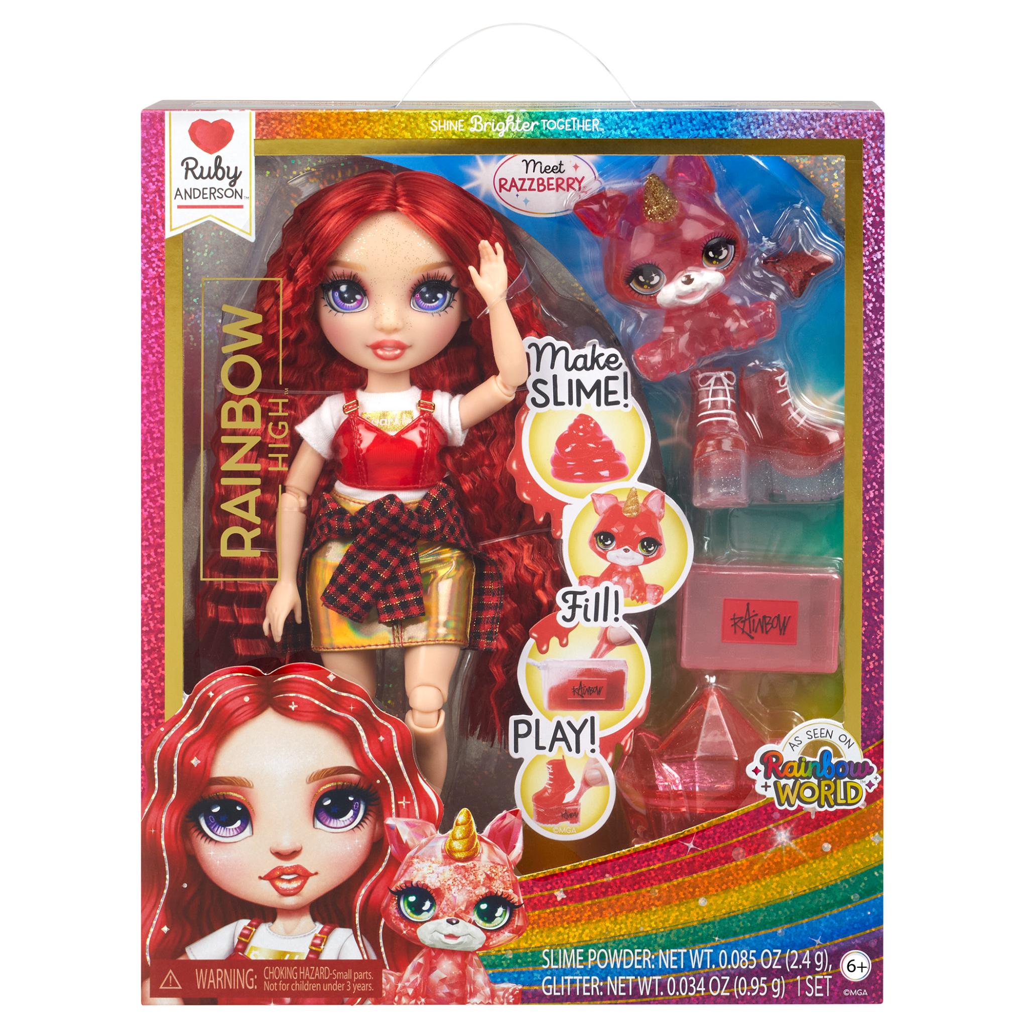 Rainbow High Ruby - Classic Rainbow World Fashion Doll with Colorful Appeal