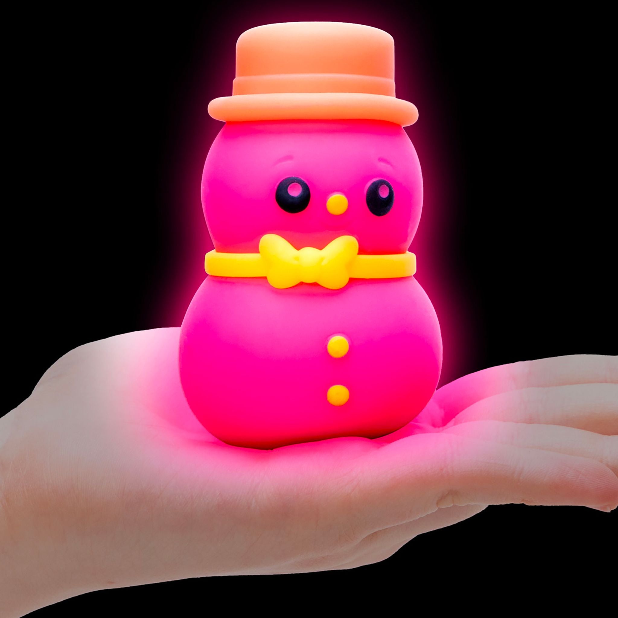 Schylling NeeDoh Groovy Glowman: Assorted Neon Fidget Toys