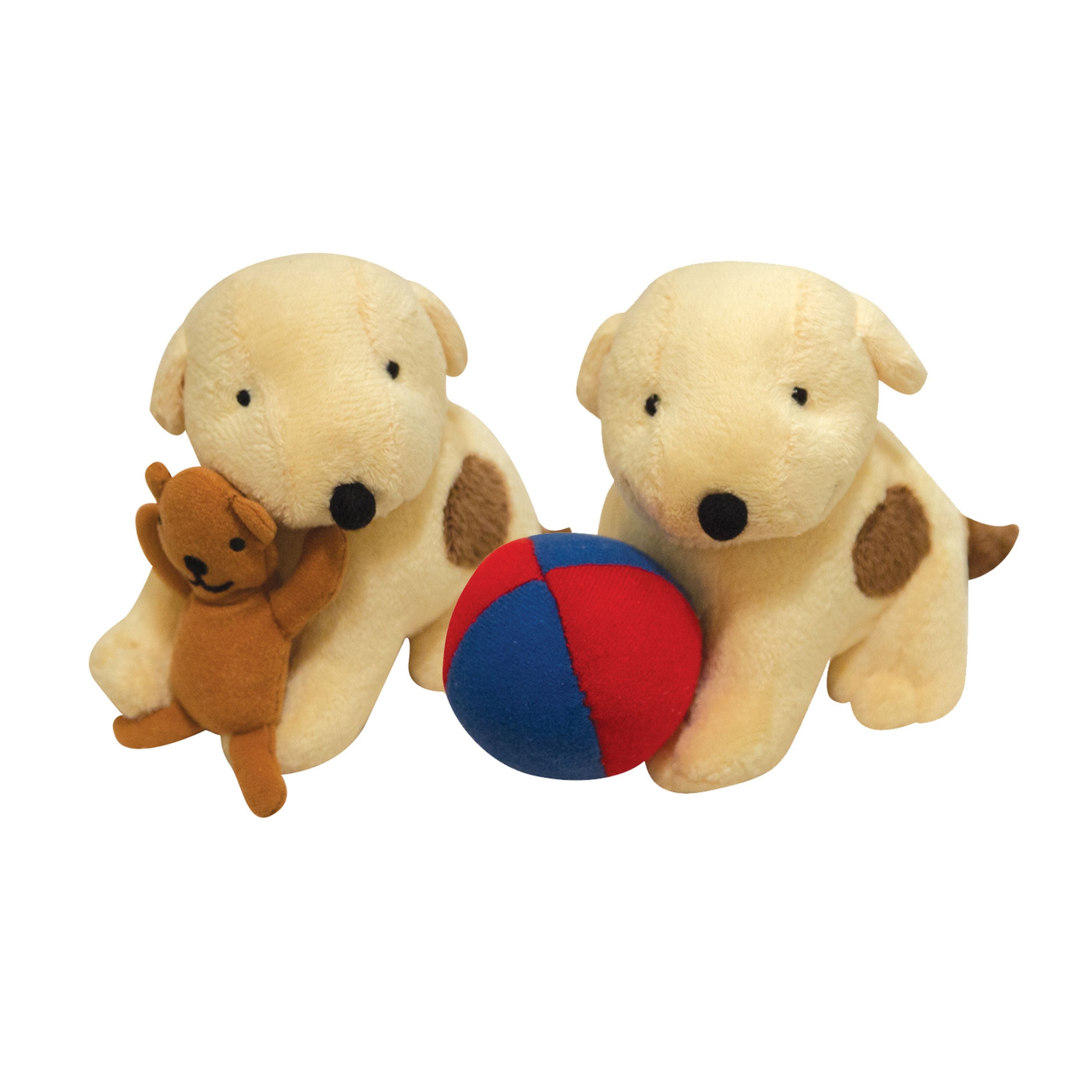Adorable 10cm Spot The Dog Plush Toys with Teddy or Ball in Assorted Styles