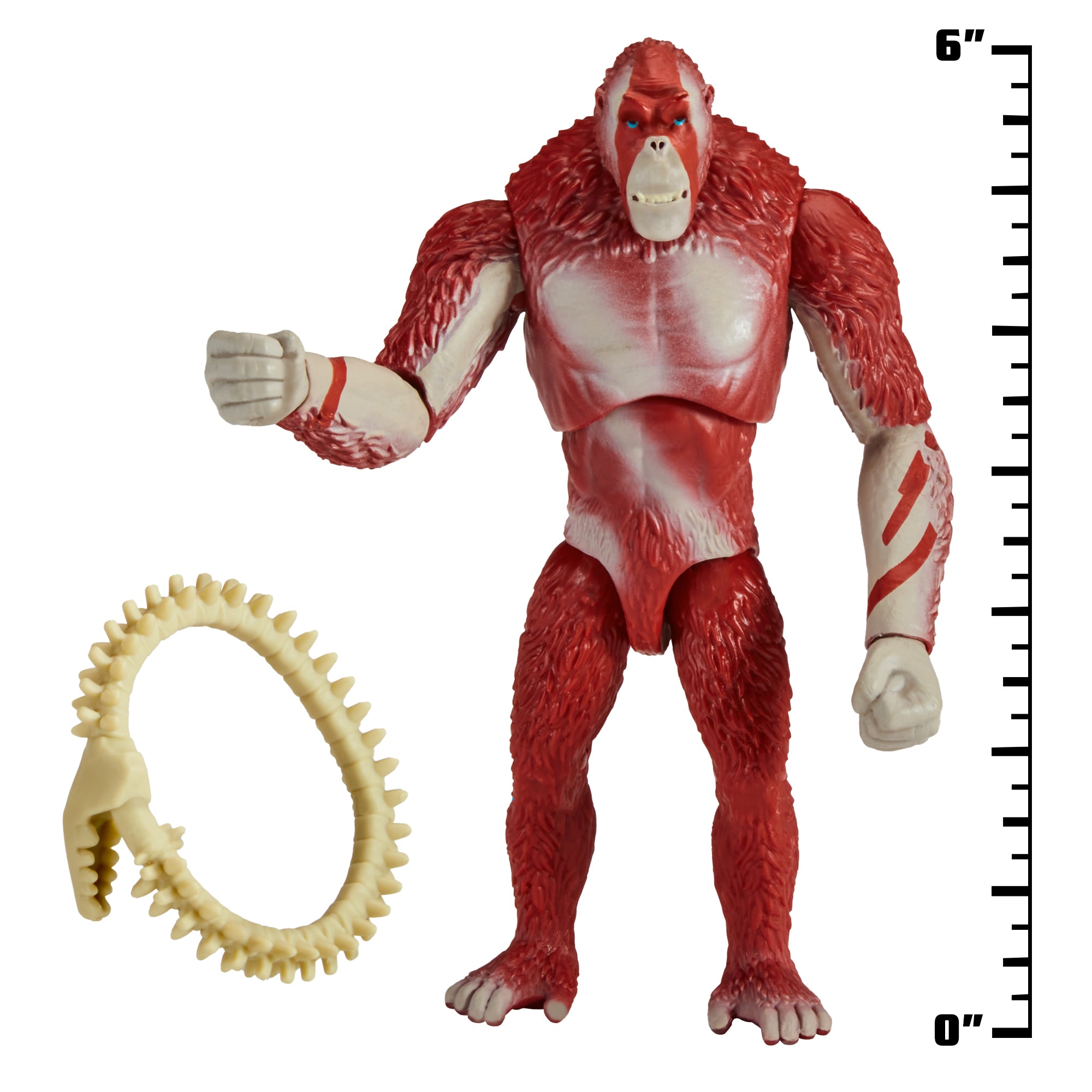 Hot! Godzilla x Kong The New Empire 6-Inch Skar King Figure with Whiplash