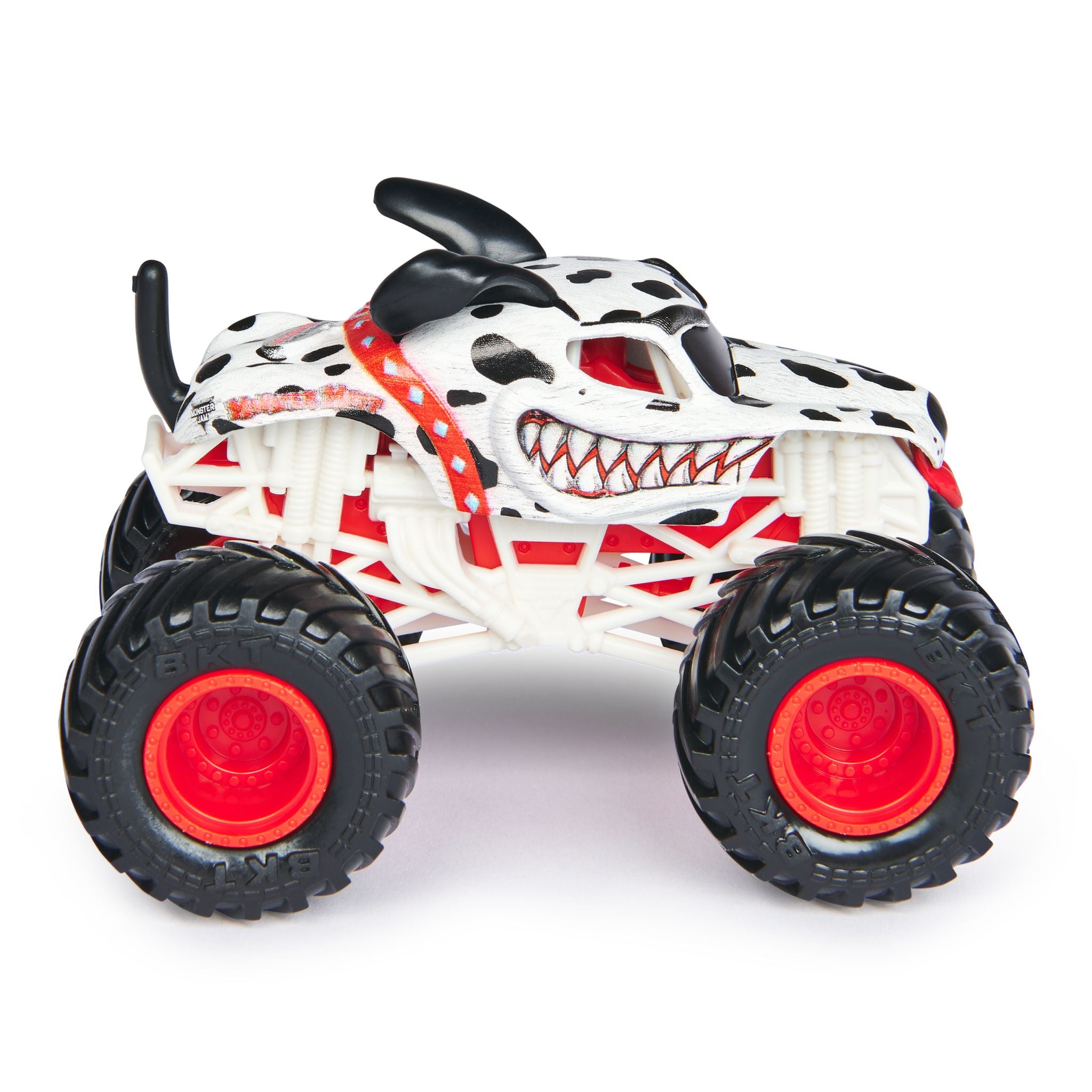 Hot Deal! Monster Jam 1:64 Scale 2-Pack - Monster Mutt Dalmatian vs Calavera Die-Cast Trucks