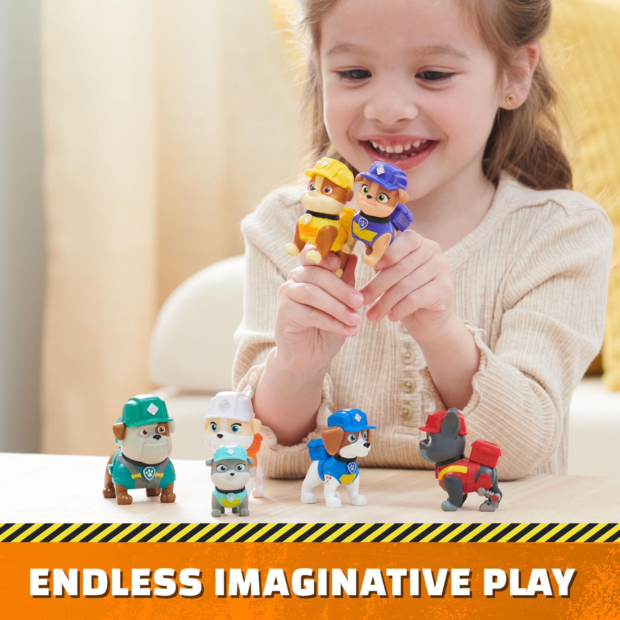 Hot Deal! Rubble & Crew Construction Family Collectible Toy Figure Gift Pack