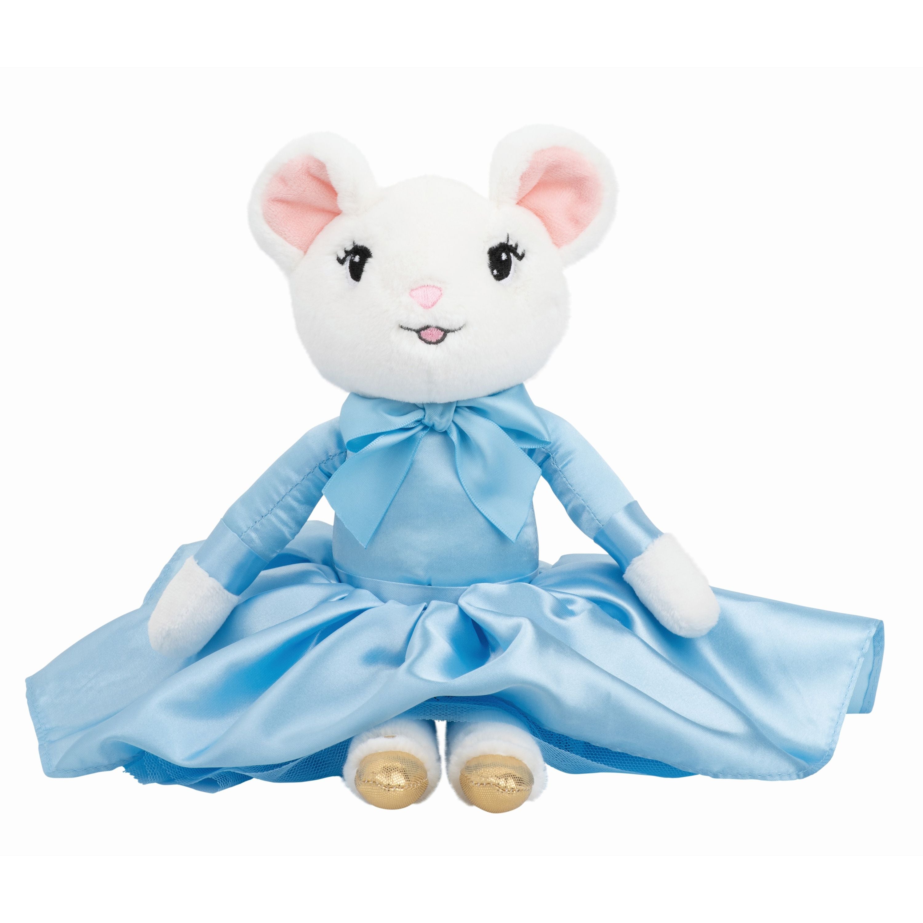 Exclusive 30cm Claris Mouse Plush Toy in Tres Belle Blue - Perfect Gift for Fans