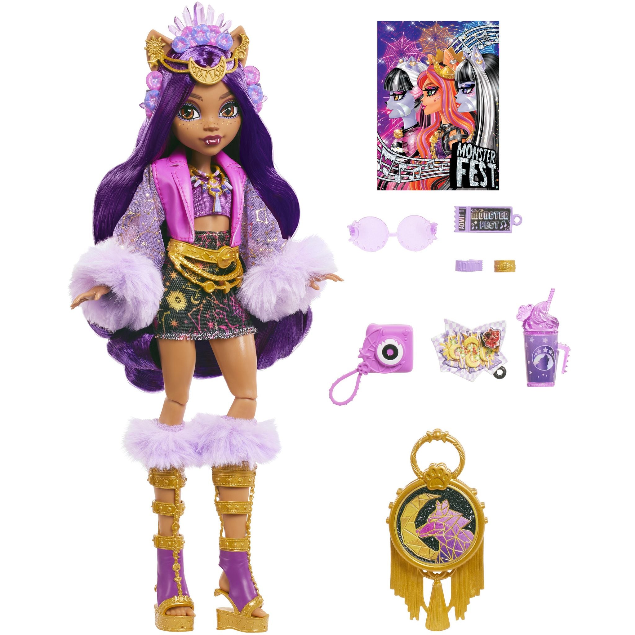 Hot Deal! Monster High Monster Fest - Clawdeen Wolf Doll