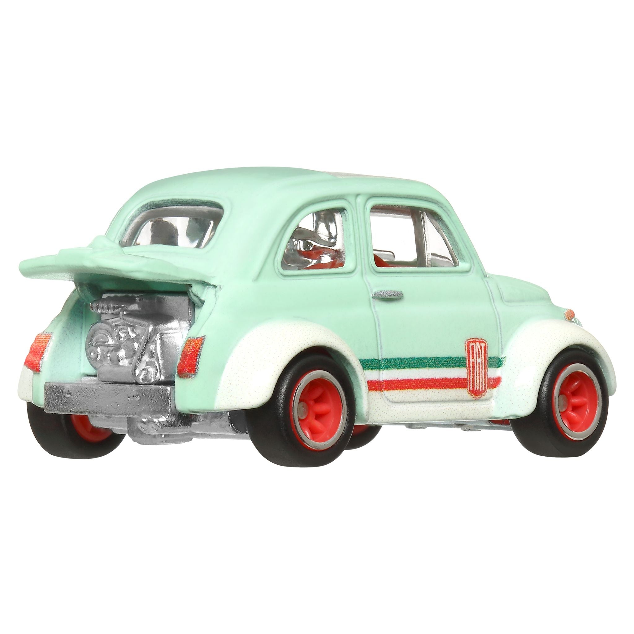 Hot Wheels Boulevard Collectible 60's Modified Fiat 500 D - A Must - Have Die - Cast Car