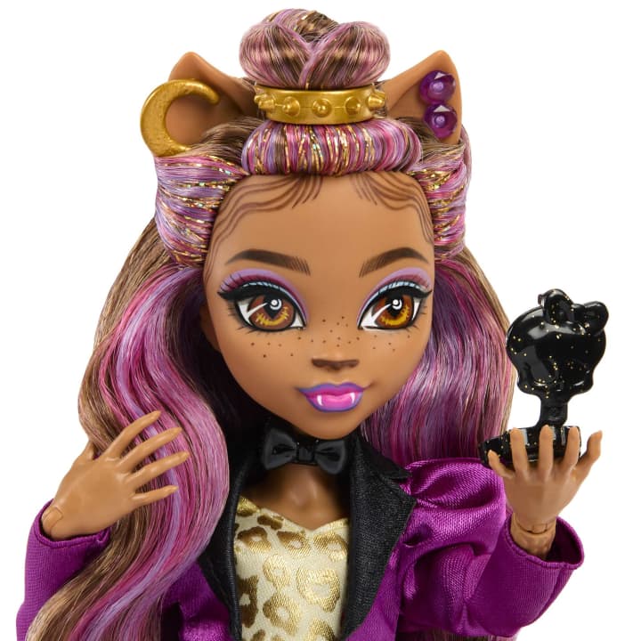 Hot Deal! Monster High Monster Ball Fashion Doll - Clawdeen Wolf for Kids Aged 4+