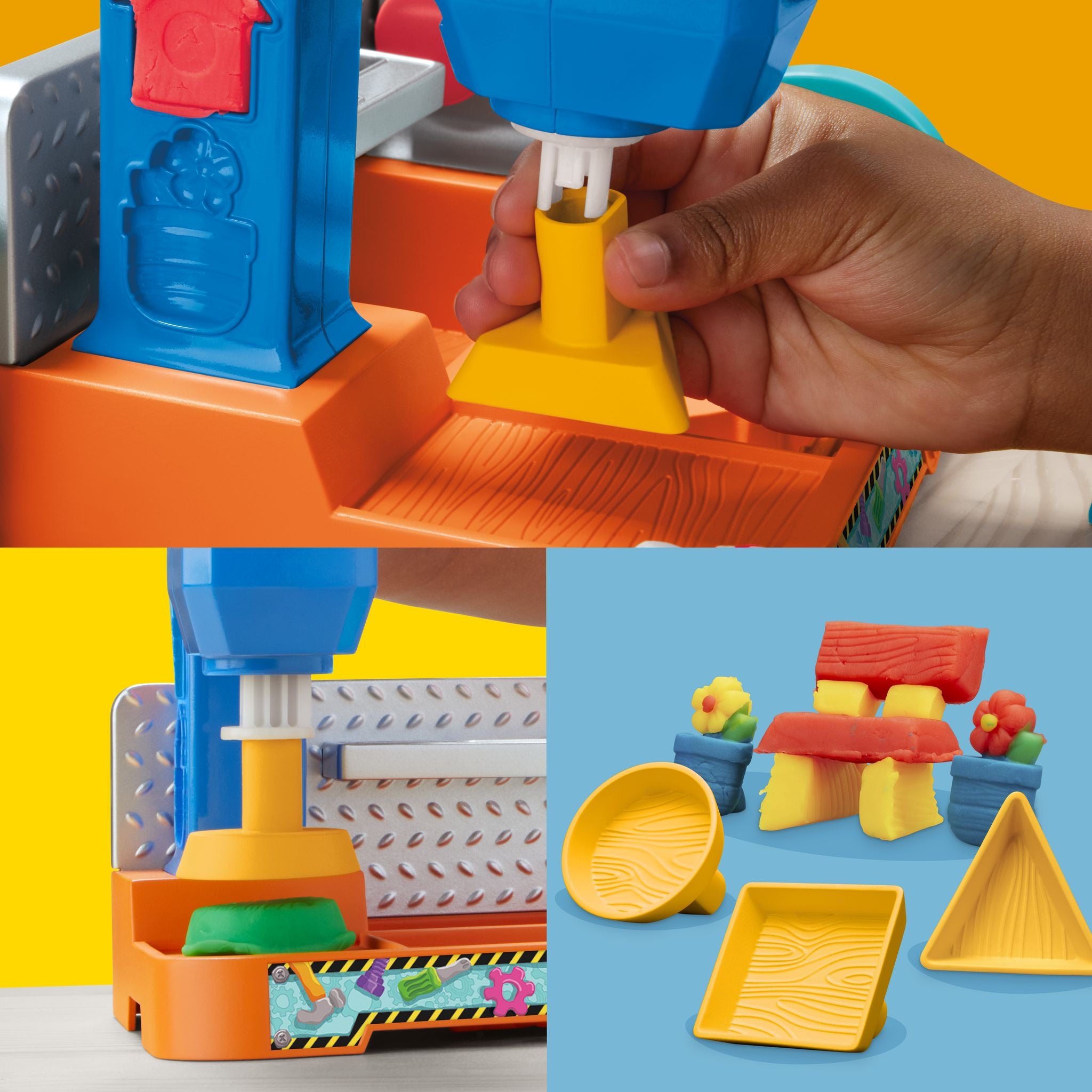 Hot Deal! Play-Doh Tool Bench with Stamp & Saw