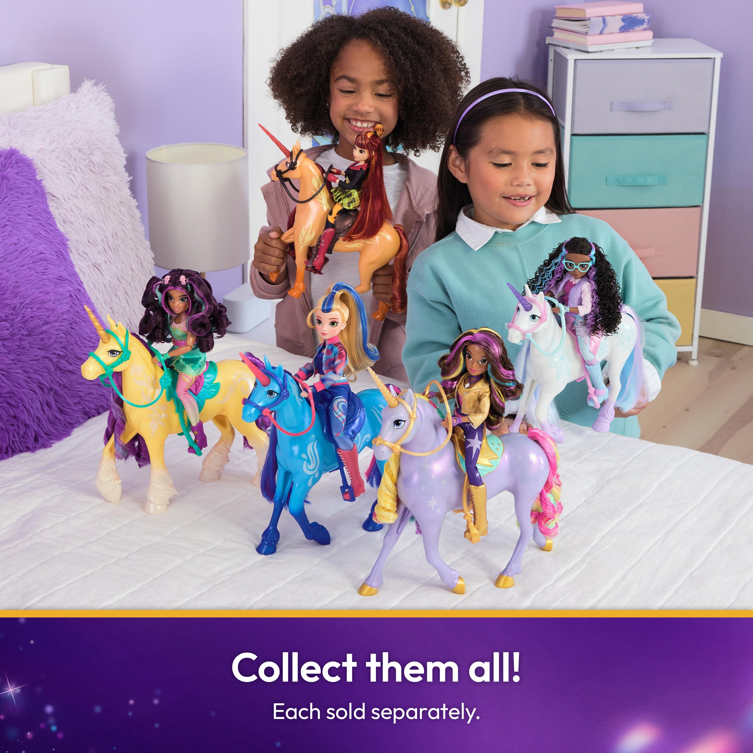 11-Inch Unicorn Academy Glacier Doll - Perfect Gift!
