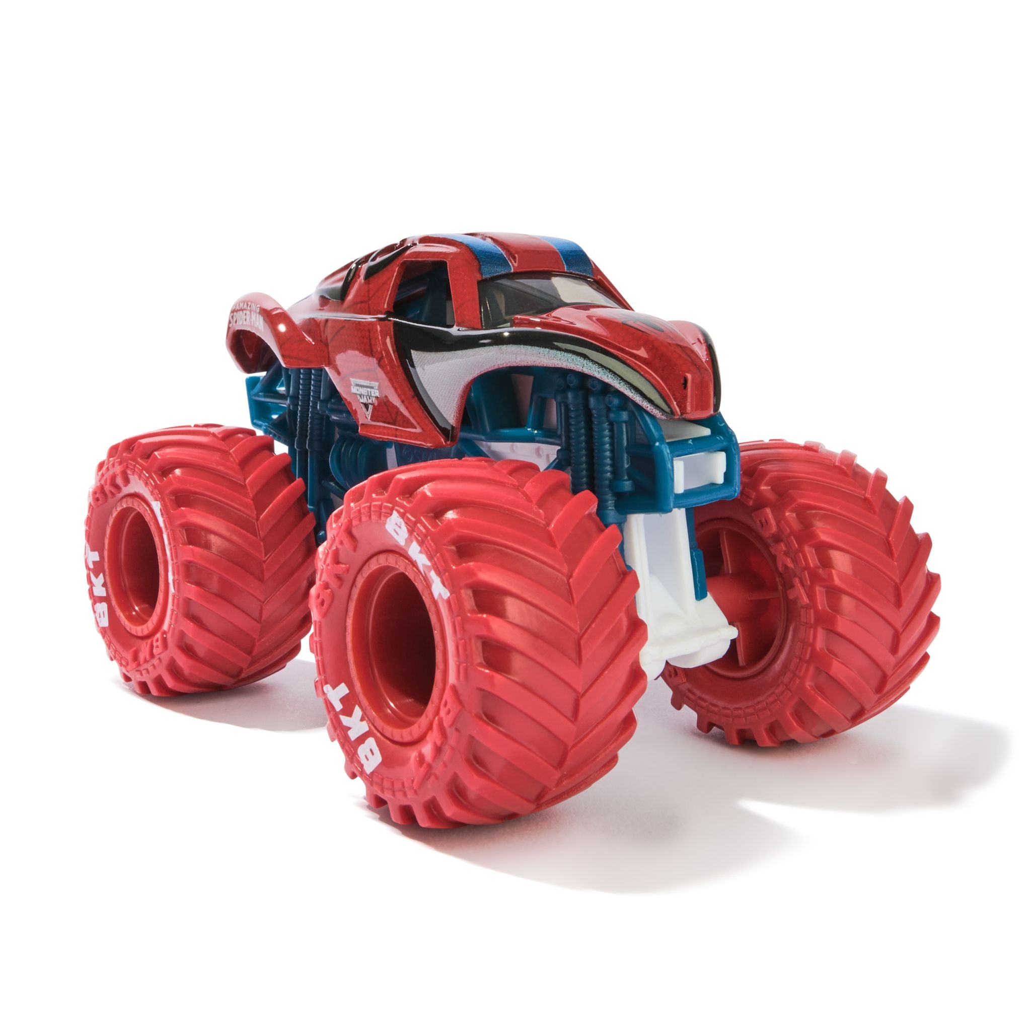1:64 Scale Monster Jam Marvel 2-Pack: Spider-Man vs Black Panther Showdown