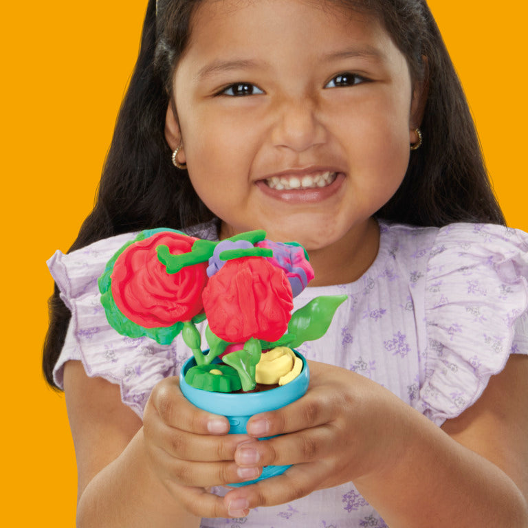 Play - Doh Creative Blooming Flowers Kids Playset for Endless Fun