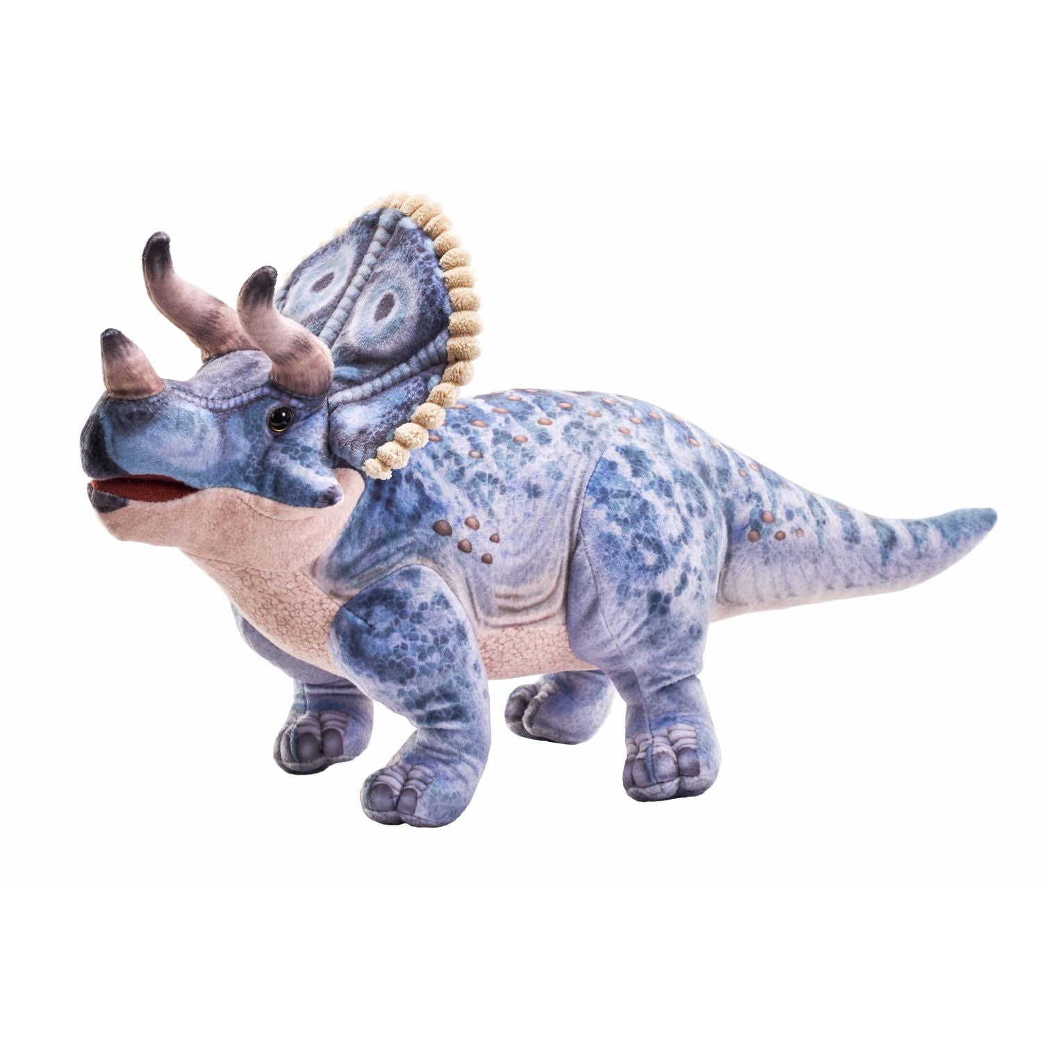 Wild Republic 15-Inch Triceratops Plush - Realistic Artist Collection