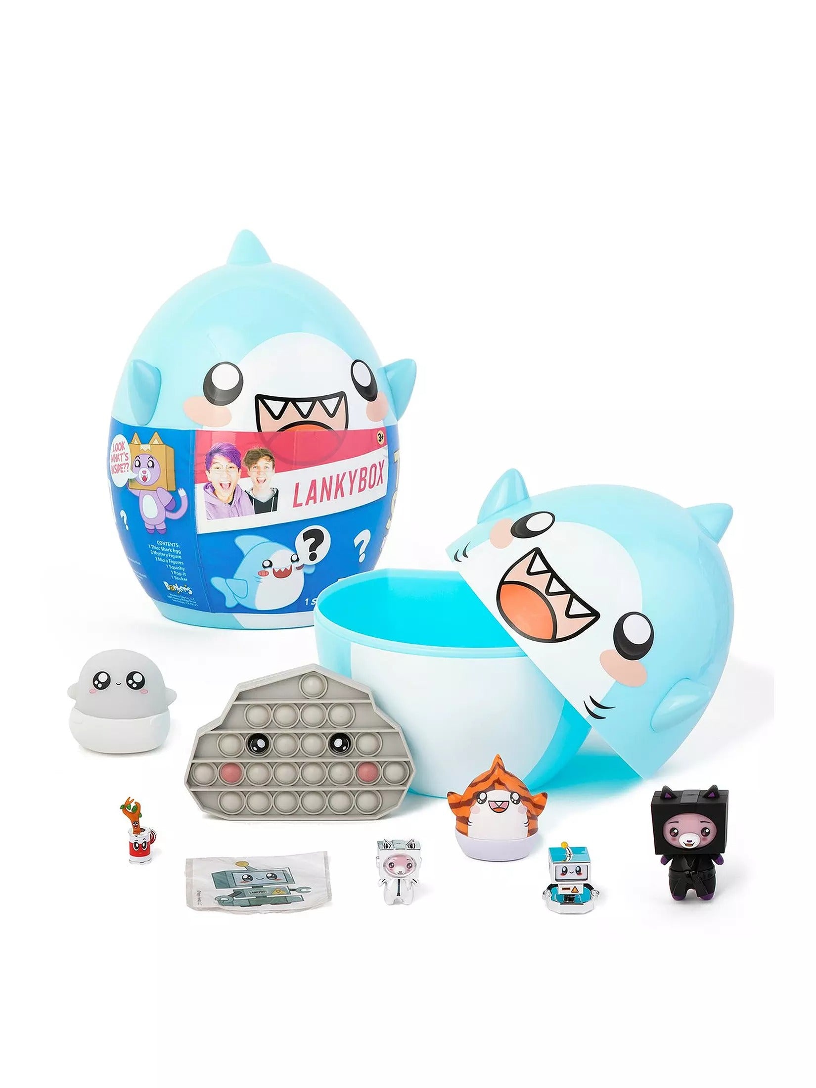 Hot Deal: Lankybox Season 1 Giant Thicc Shark Collectible Mystery Egg