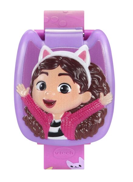 Hot Deal! Vtech Gabby's Dollhouse Interactive Tiny Time Watch for Kids