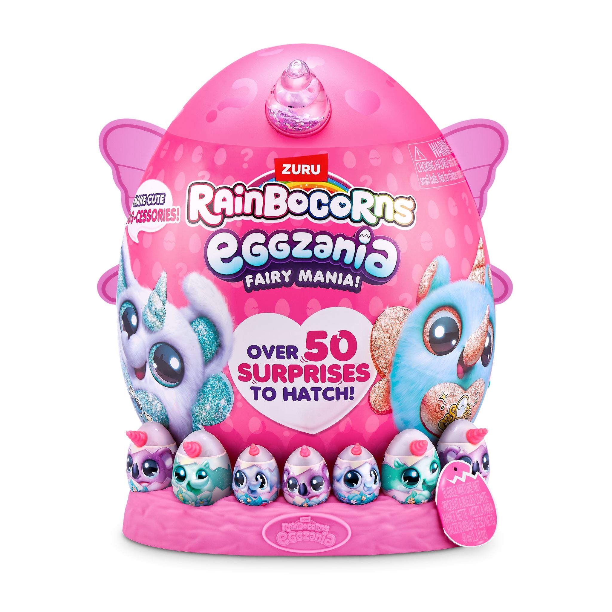 Hot Deal! ZURU Rainbocorns Eggzania Fairy Mania Giant Surprise Eggs in Assorted Styles