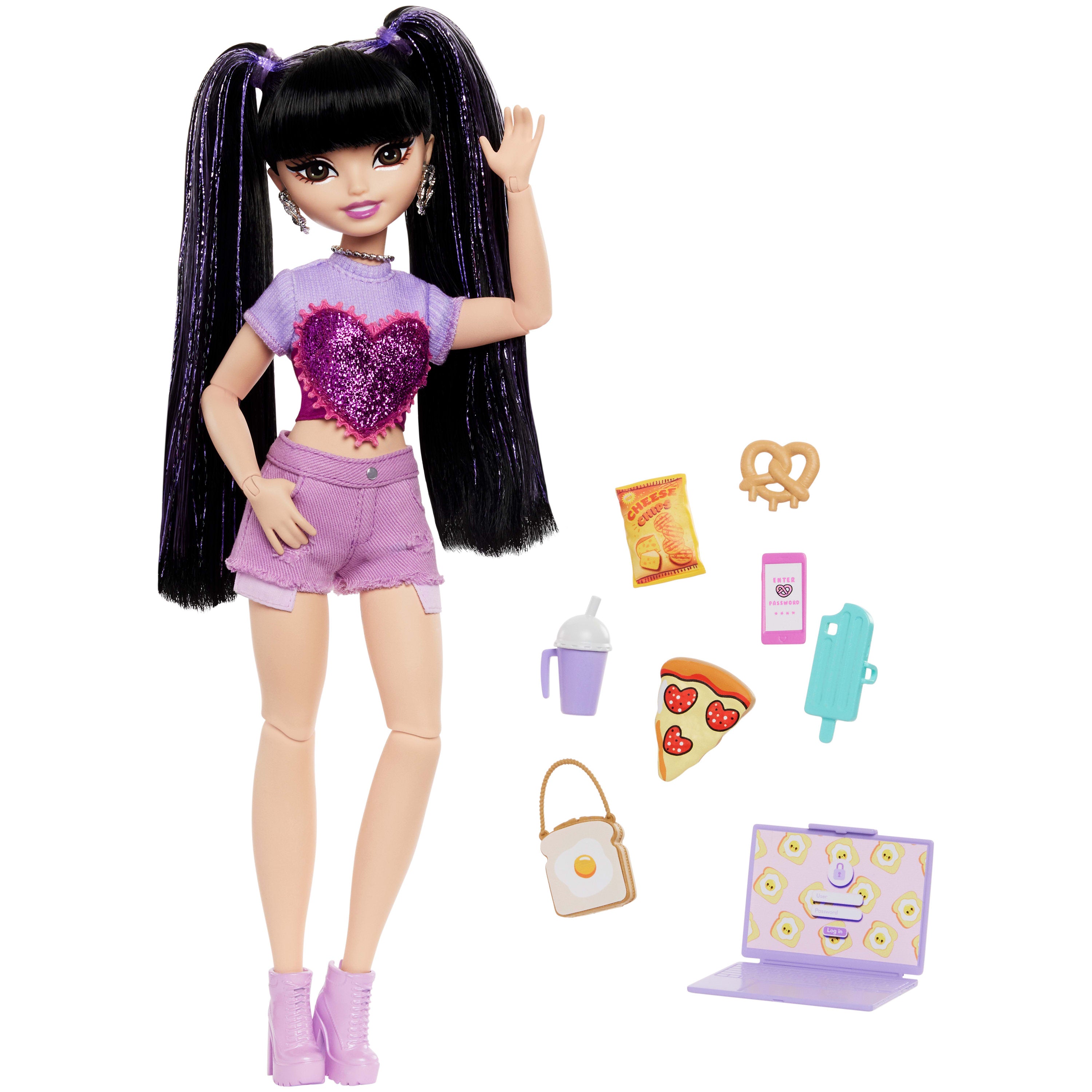Barbie Dream Besties Fashion Doll - Renee with 11 Vlogging Accessories