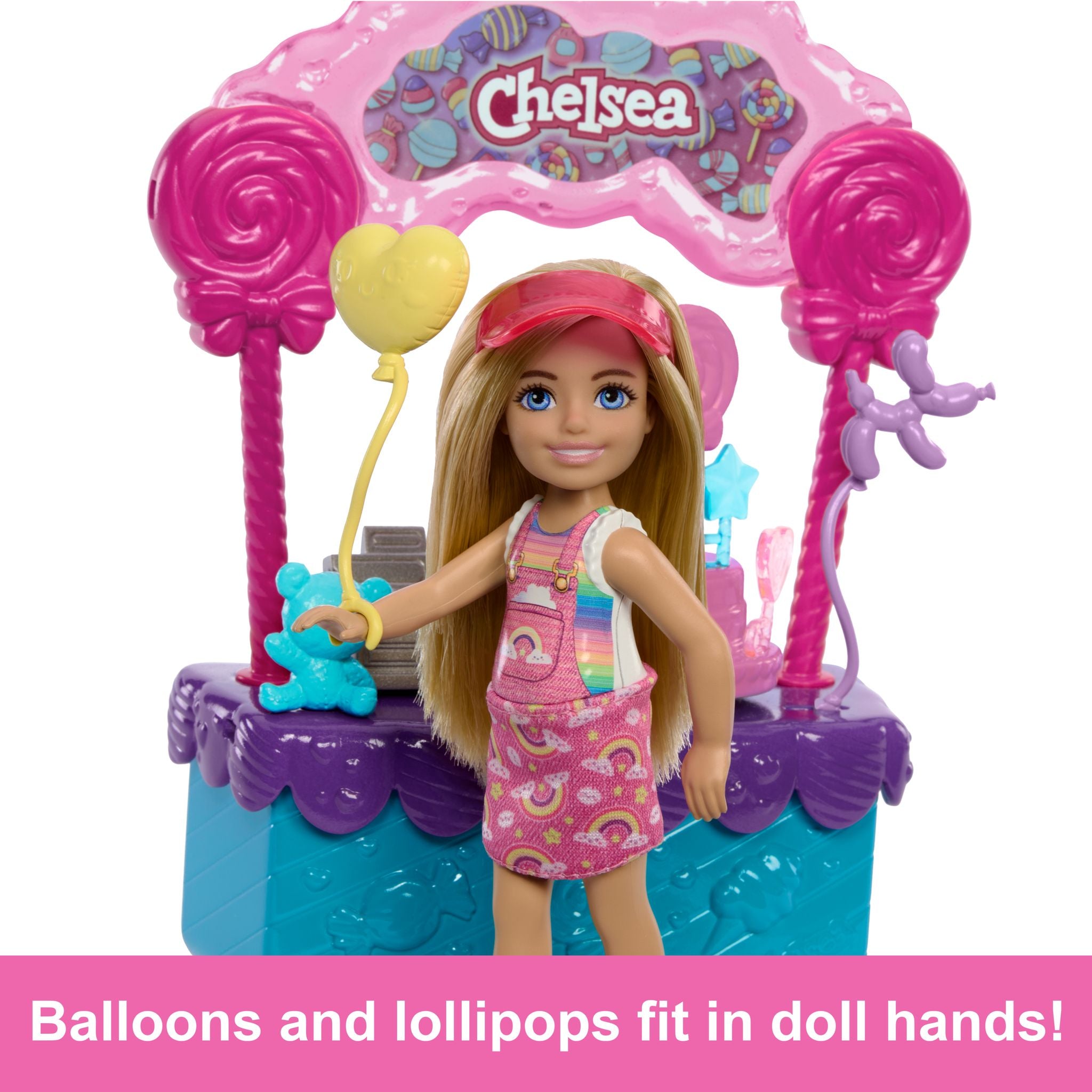 Barbie Chelsea's Colorful Lollipop Candy Play Set