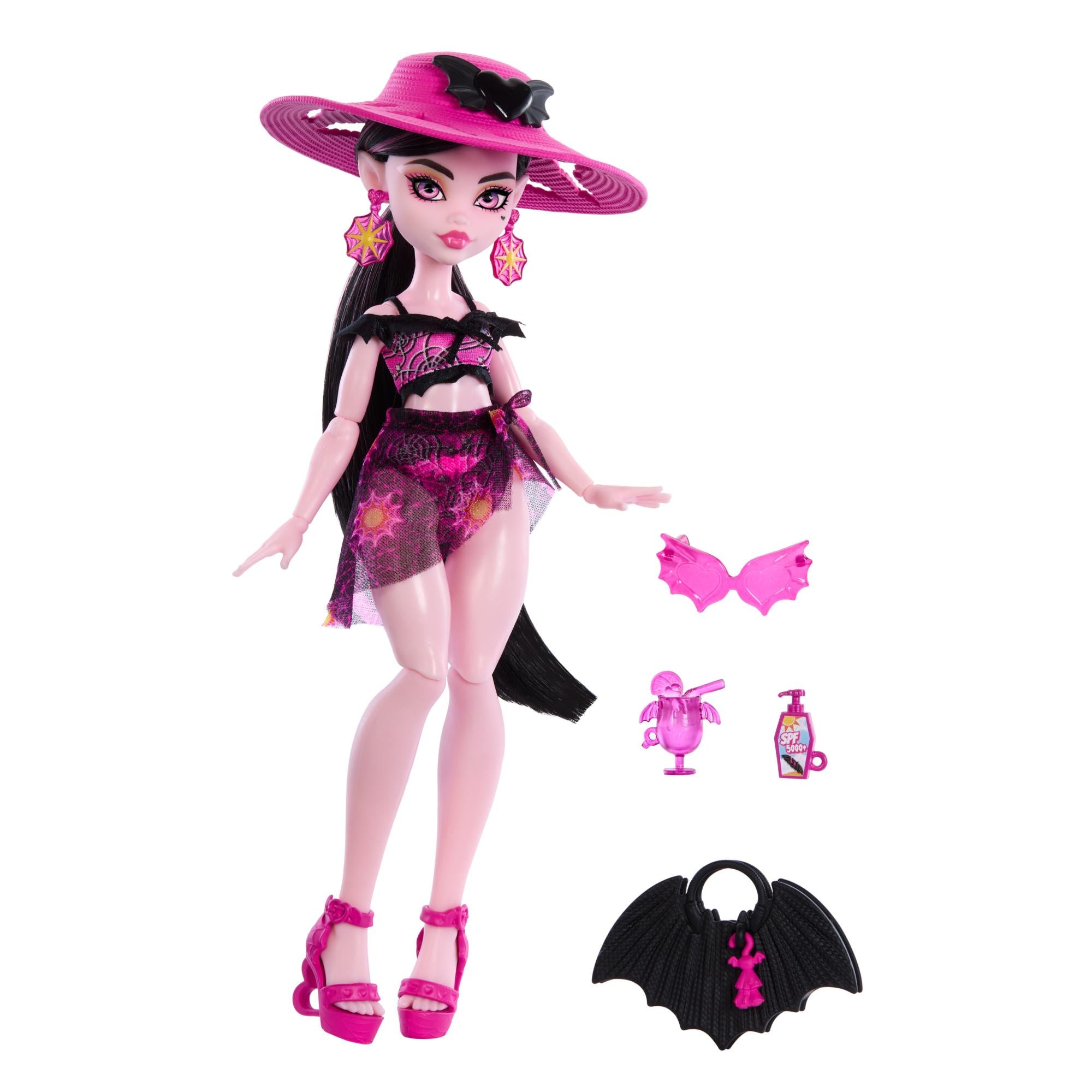 Hot Deal! Monster High Scare - Adise Island Draculaura Beach - Themed Doll
