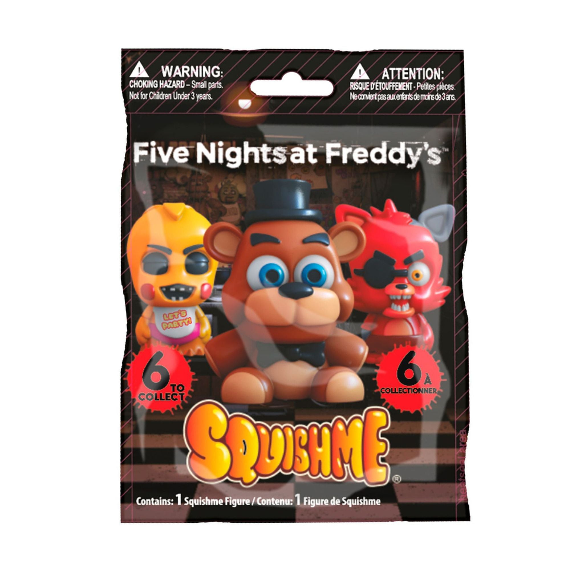 Limited-Time Offer! Five Nights At Freddy's Squishy Figure Blind Bag Set