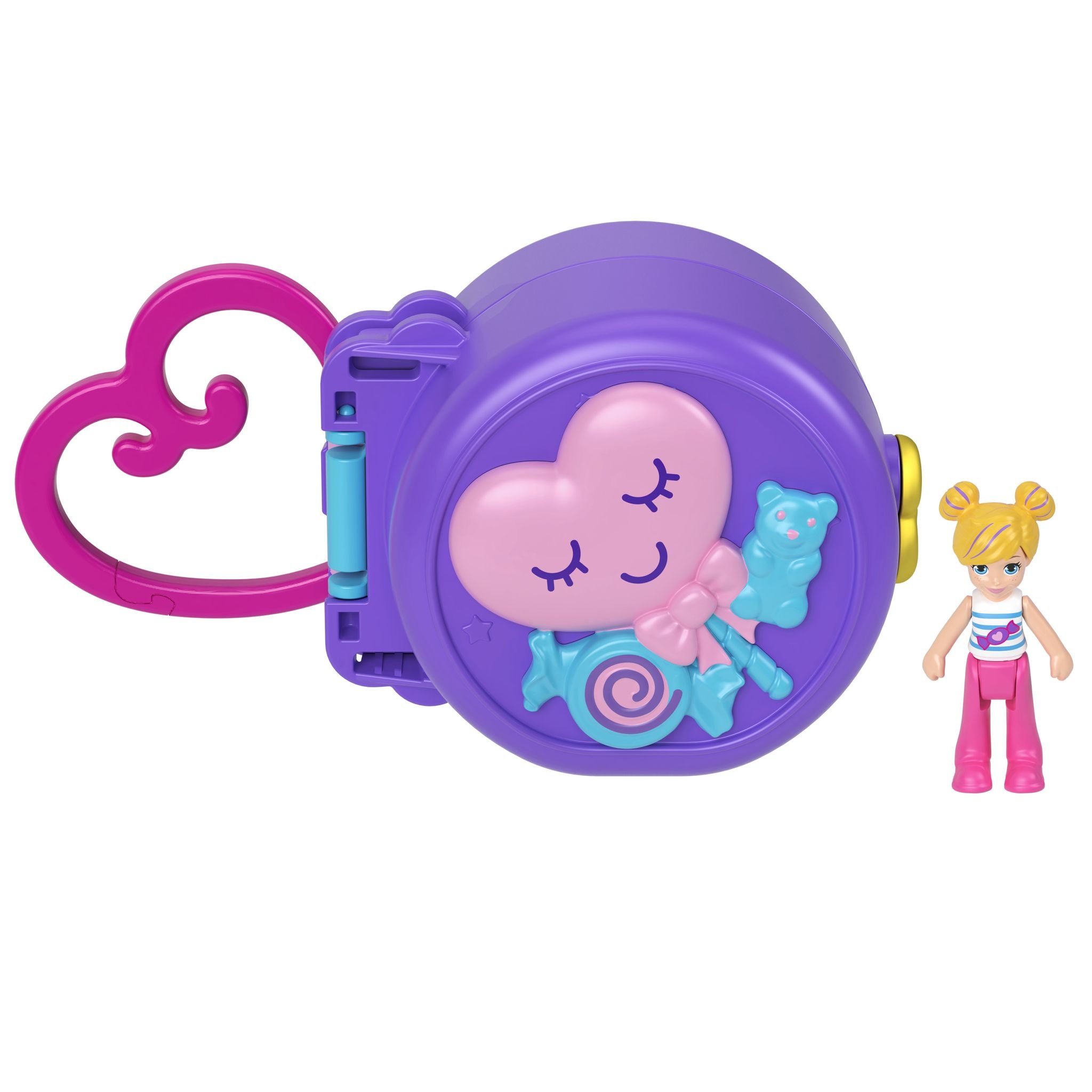 Portable Polly Pocket Fun - Adorable Candy Shop Playset