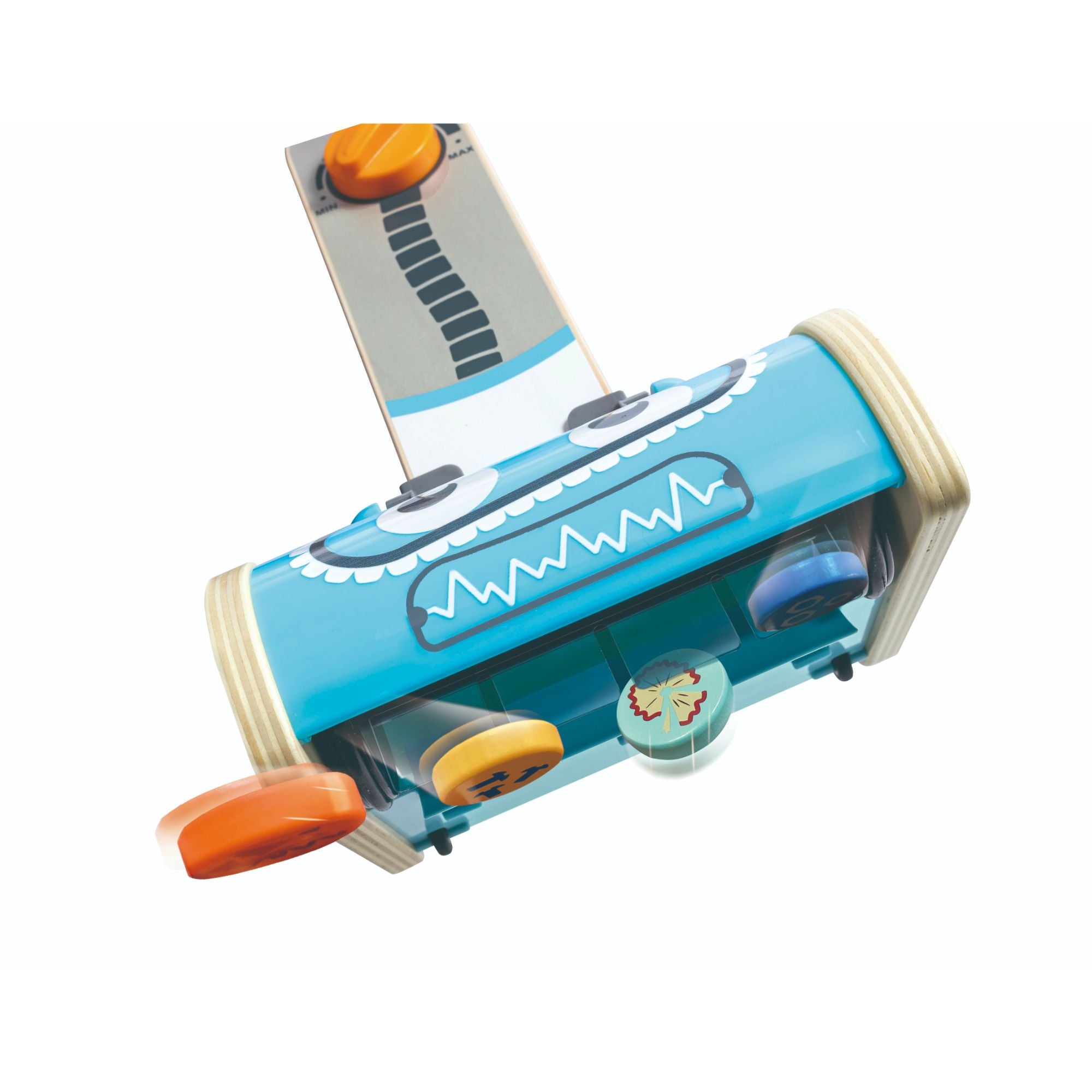 Hape Adorable and Durable Robot Toy Vacuum for Toddlers Aged 2+