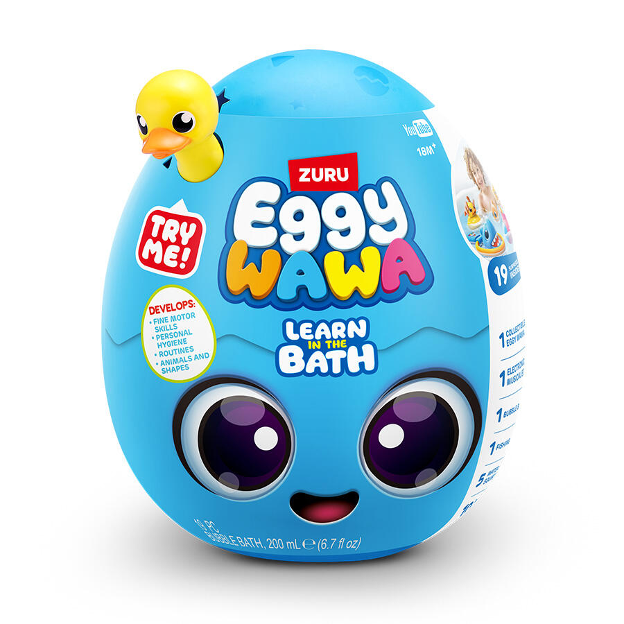 ZURU Eggywawa Series 1 Bathtime Surprise Egg - Over 19 Surprises!