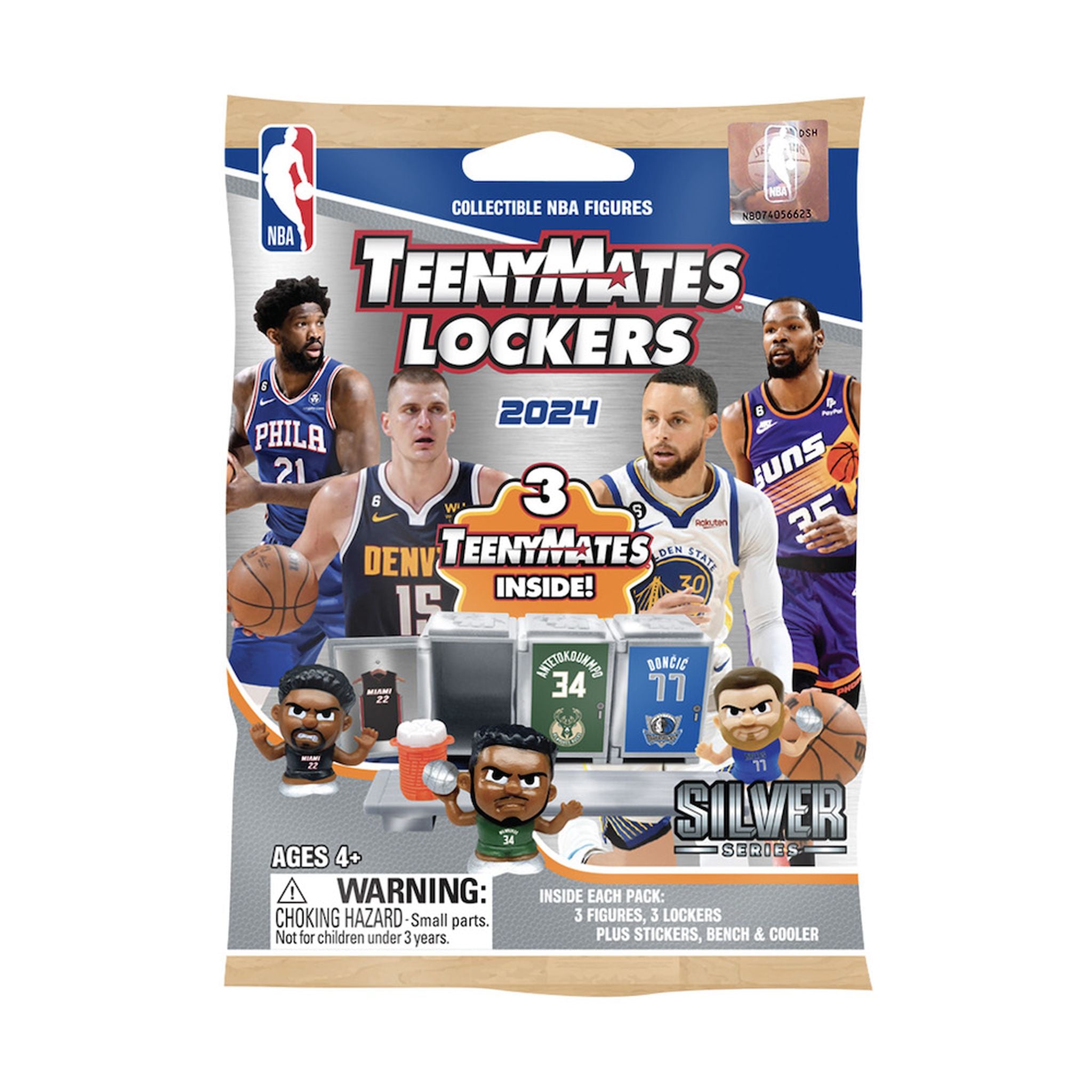 Hot! NBA 2024 Teenymates Locker Room Collectible Sets