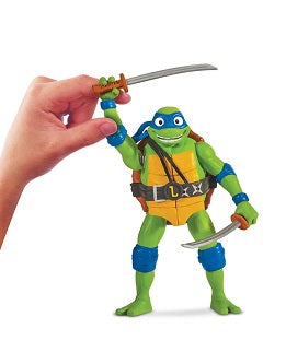 Hot Sale! Deluxe Teenage Mutant Ninja Turtles Mutant Mayhem Figure - Leonardo