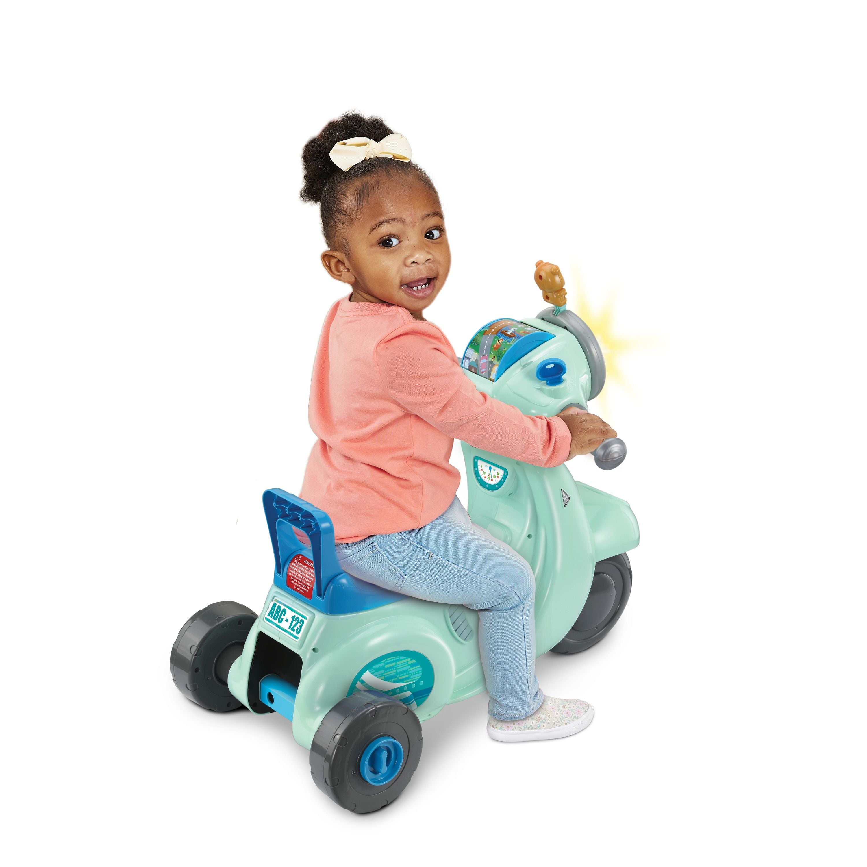 Hot Deal! VTech Blue 2-In-1 Ride & Balance Scooter