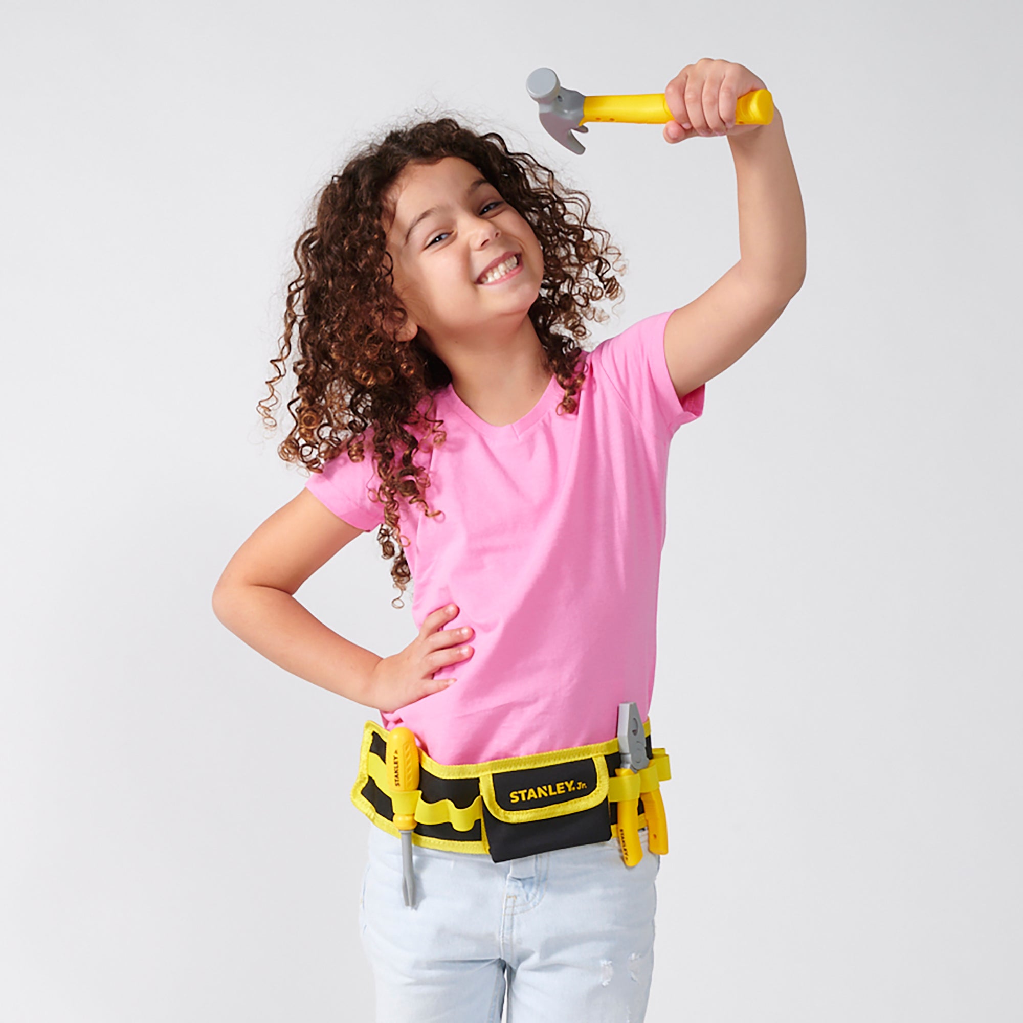 Stanley Jr. 24-Piece Pretend Play Tool Belt Set - Ideal for Young Builders