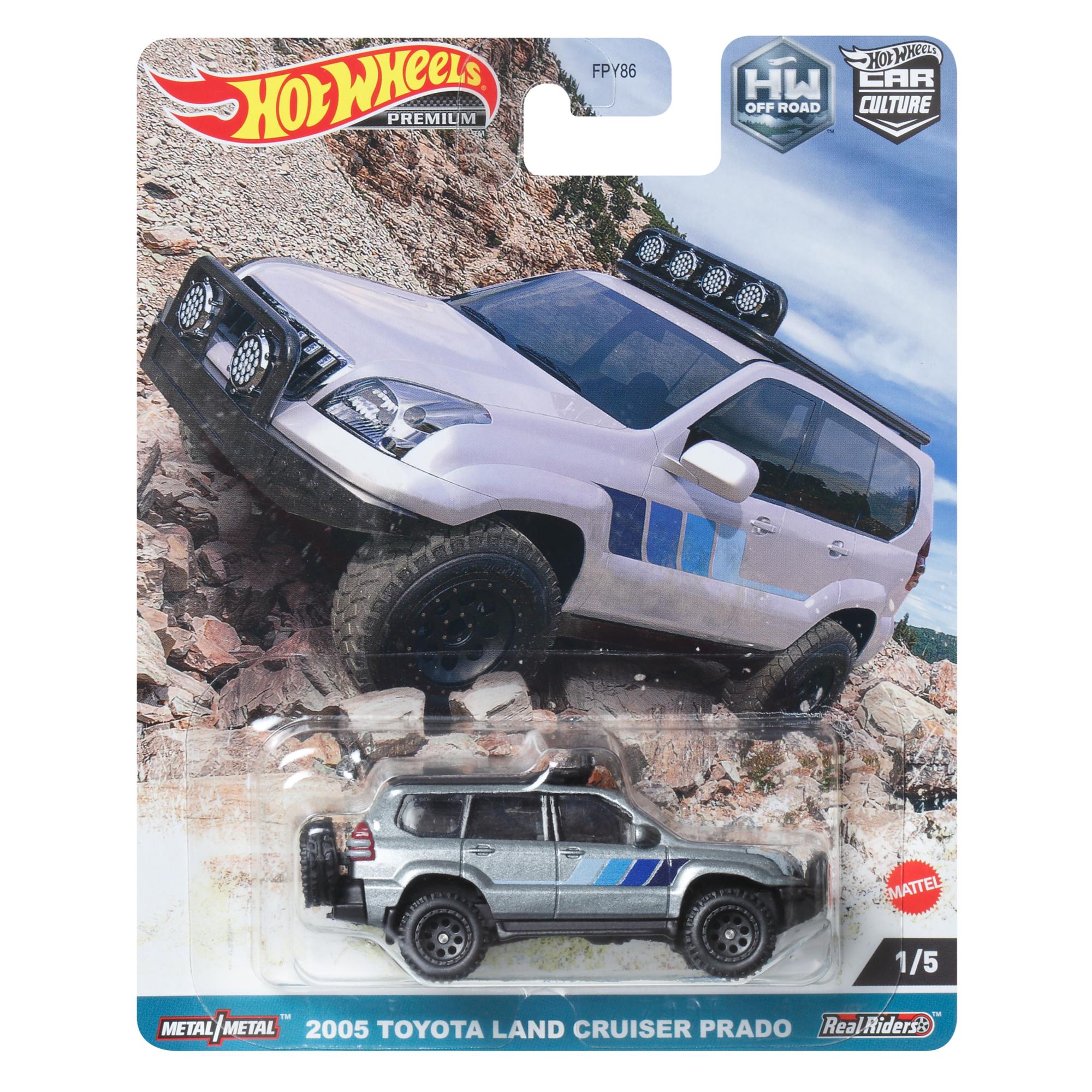 Hot Wheels 2005 Toyota Land Cruiser Prado - Car Culture Off - Road Gem