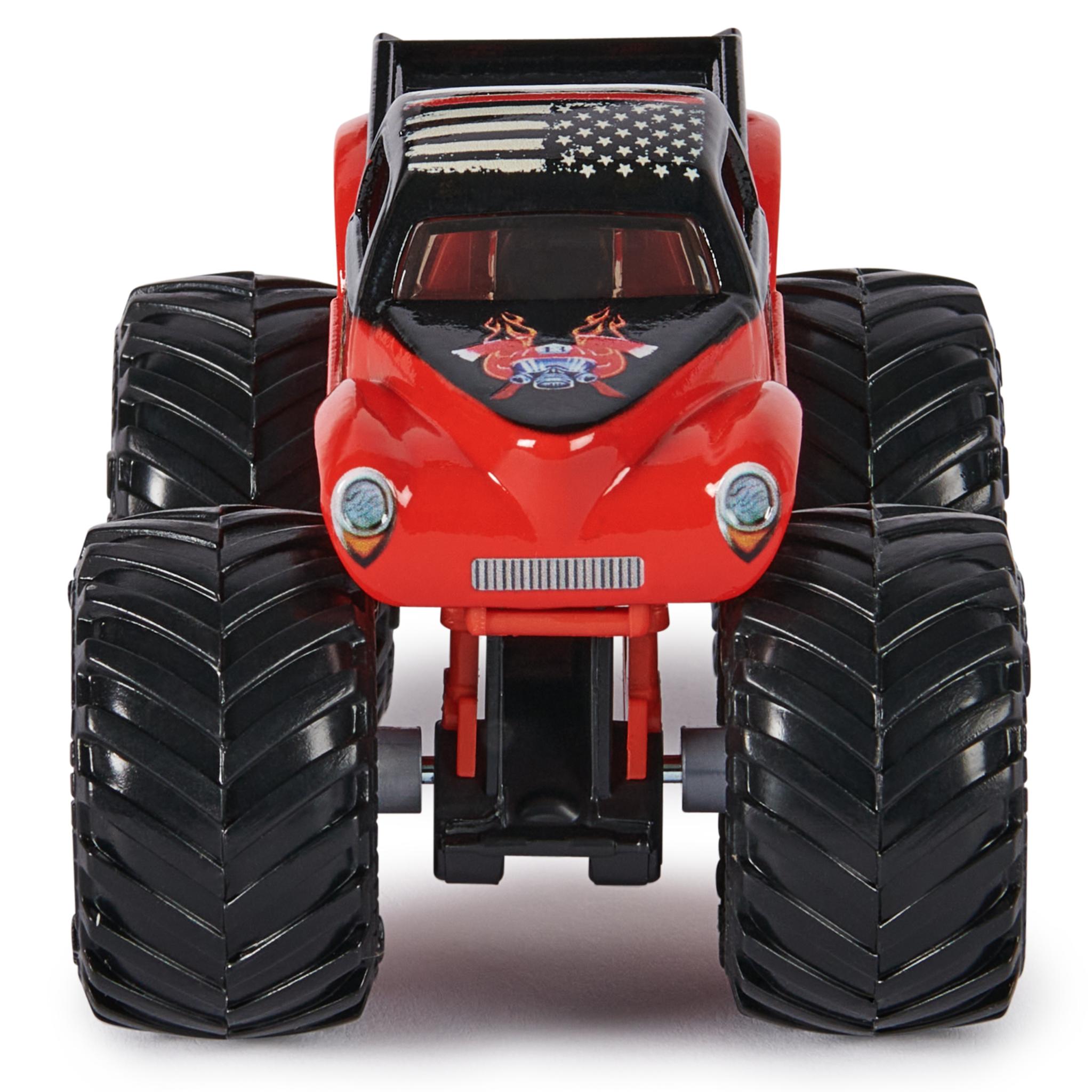 Hot Deal: 1:64 Scale Monster Jam 2 - Pack Featuring Lumberjack vs Axe Die - Cast Toy Trucks