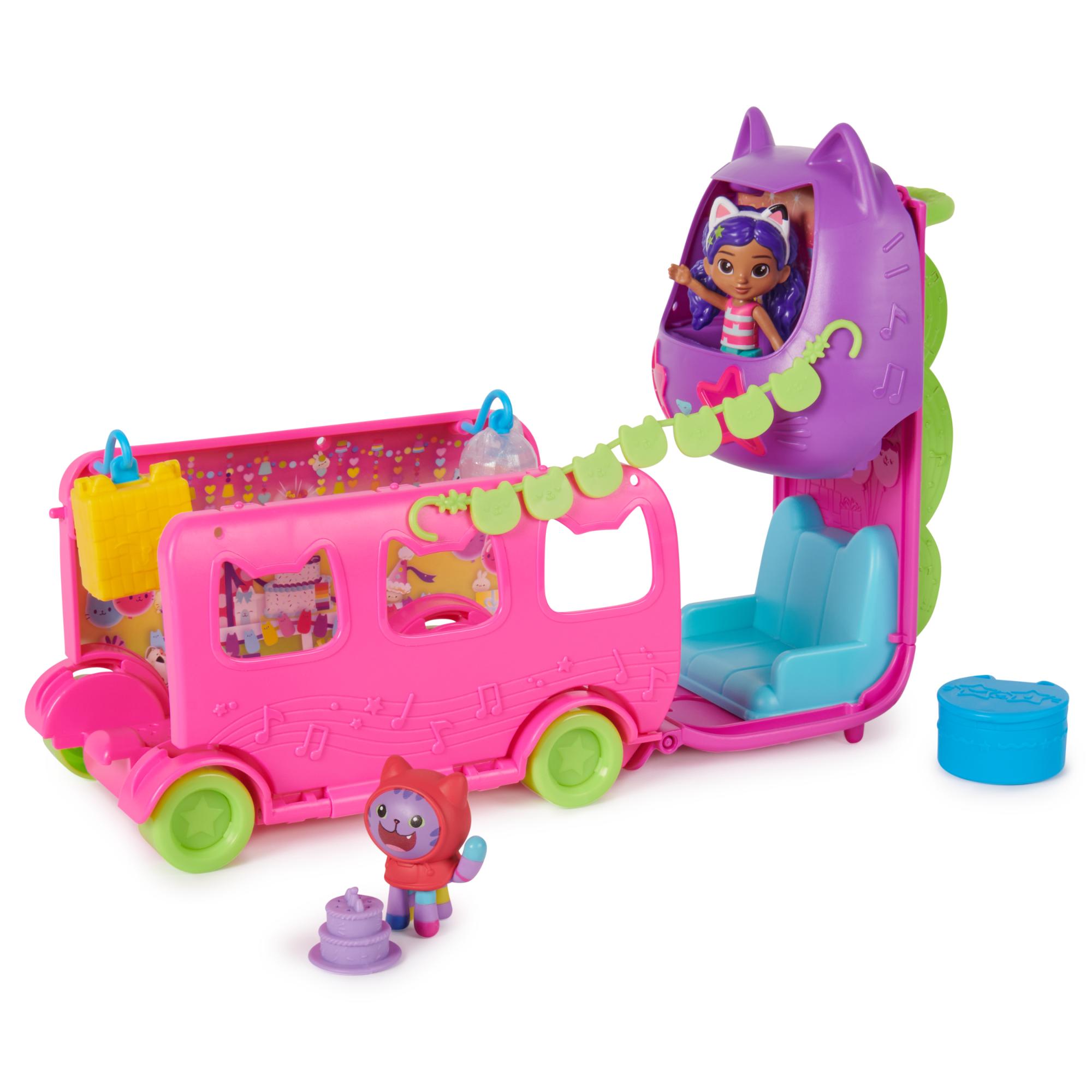 Gabby's Dollhouse Party Bus Playset - Exclusive Celebration Fun