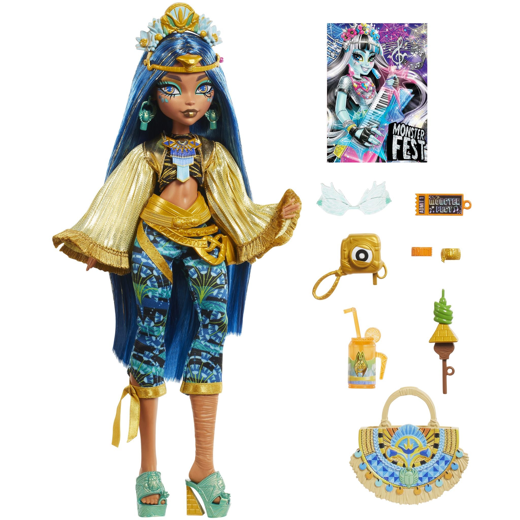 Monster High Monster Fest Articulated Doll - Cleo De Nile