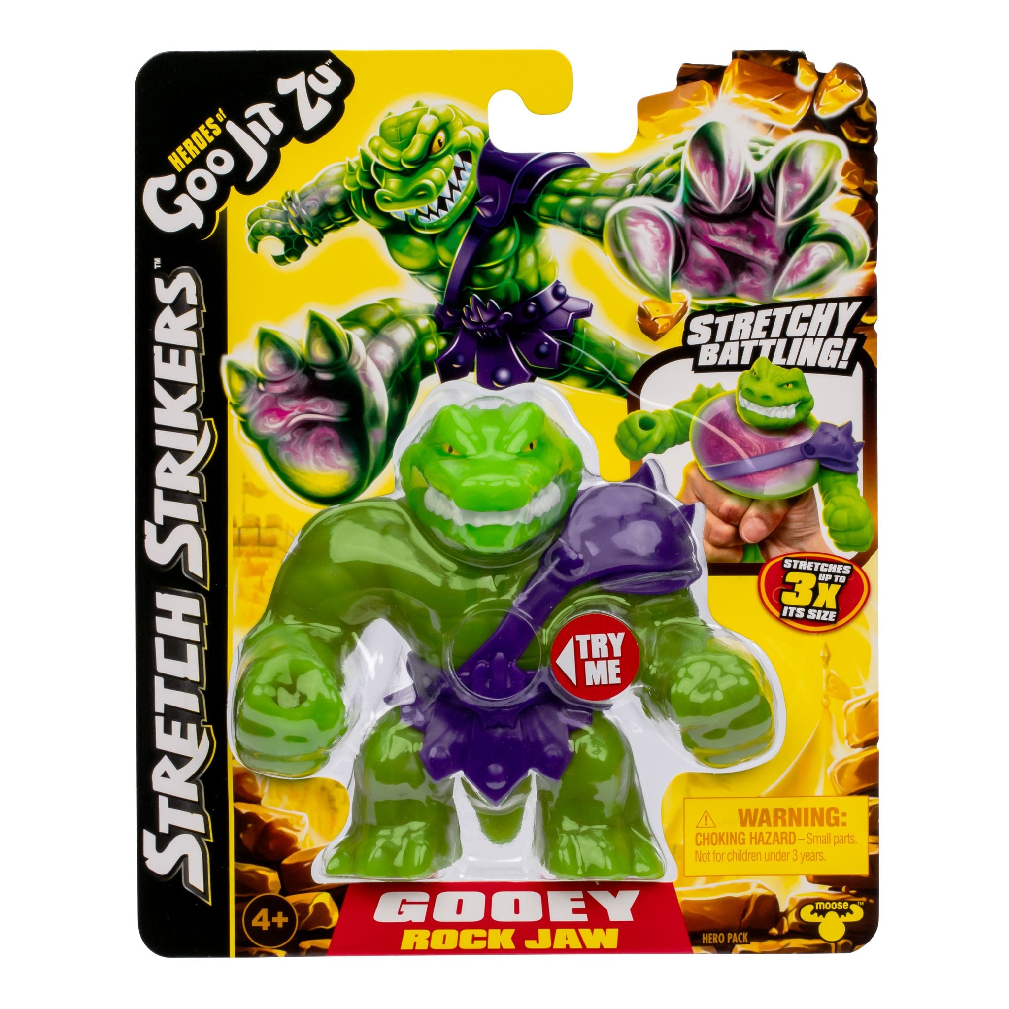 Heroes Of Goo Jit Zu Stretch Strikers Season 11 - Epic Rockjaw Hero Pack