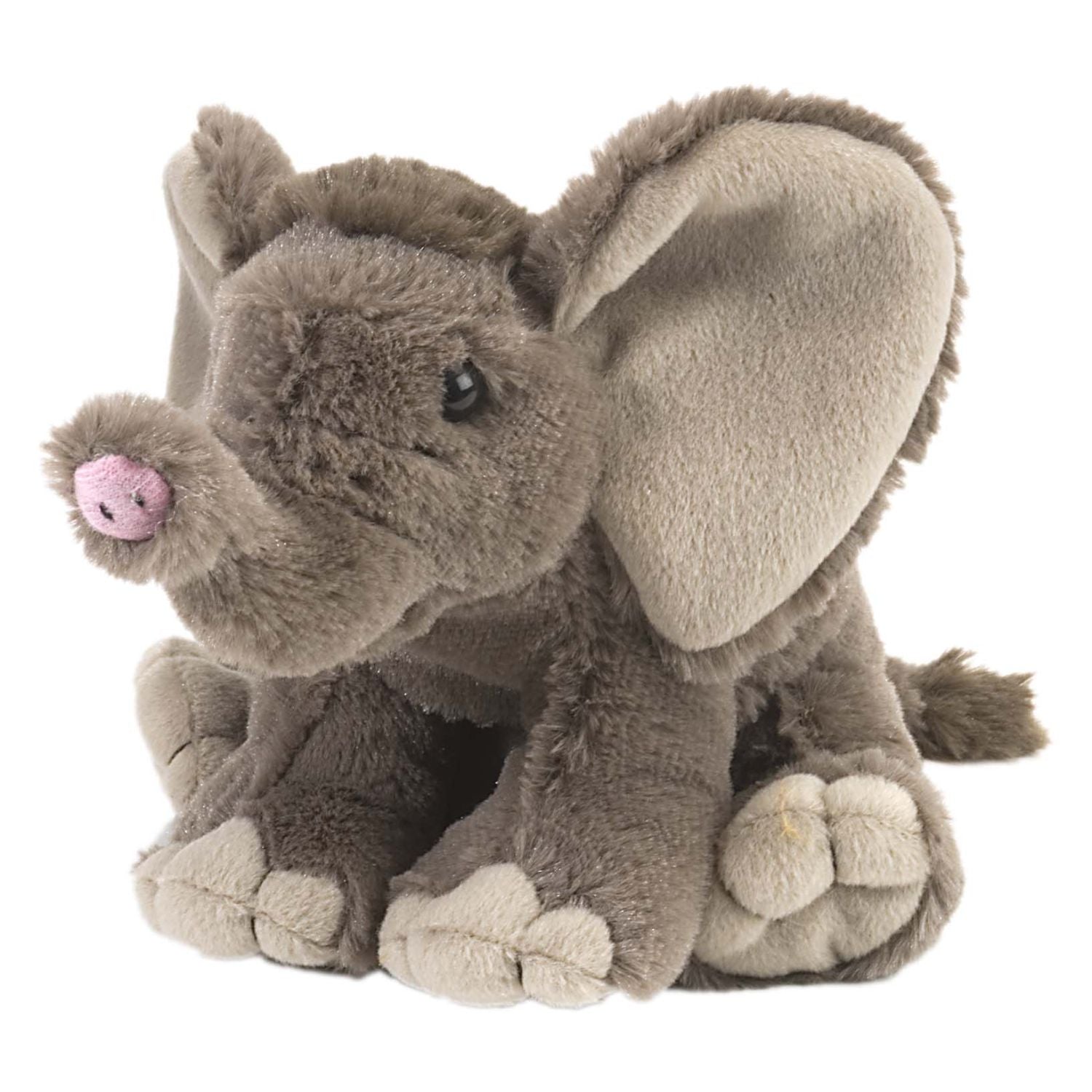 Wild Republic Mini Cuddlekins 8-Inch African Baby Elephant Plush Toy - Perfect for Cuddling